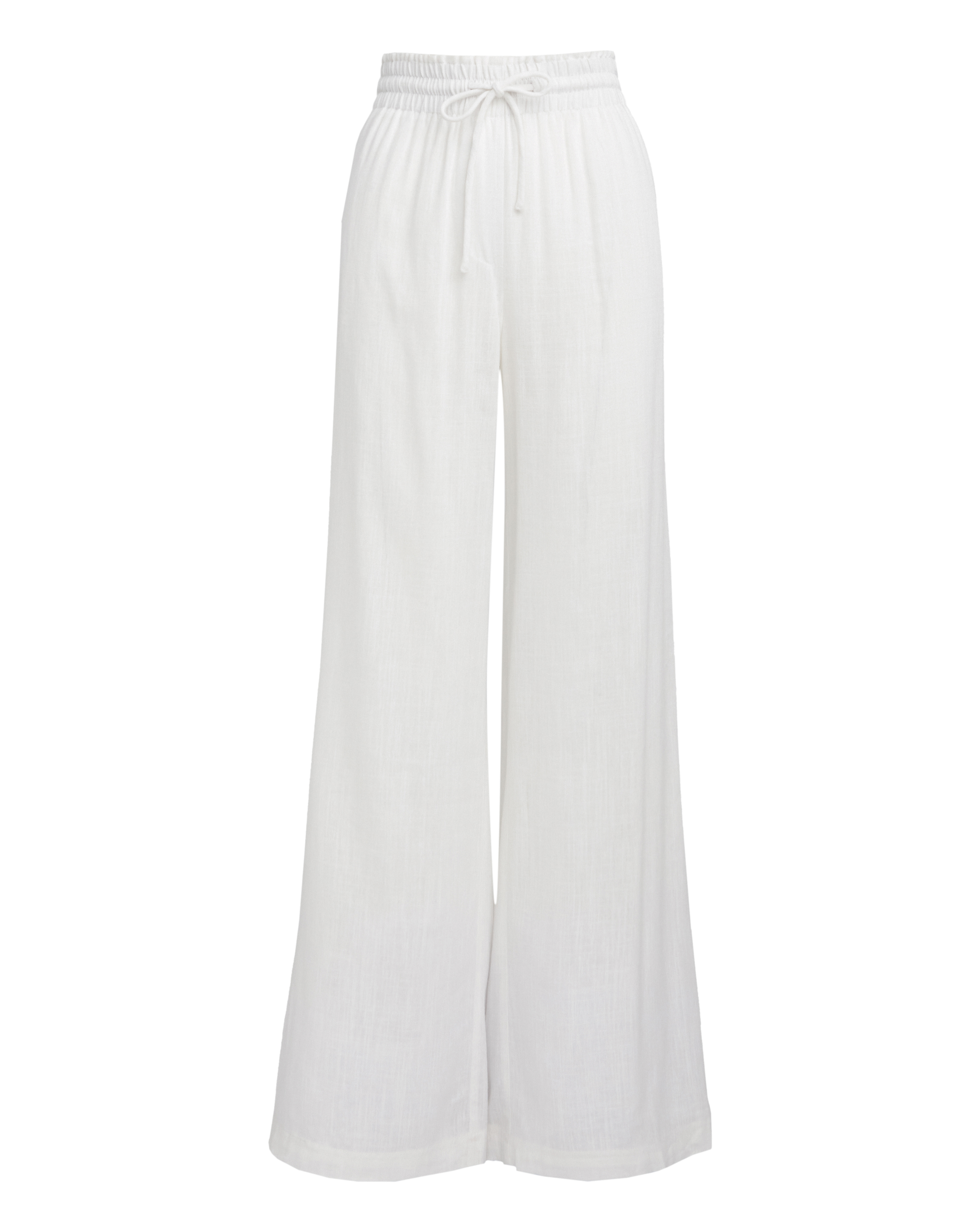 Linen Wide Leg Trousers
