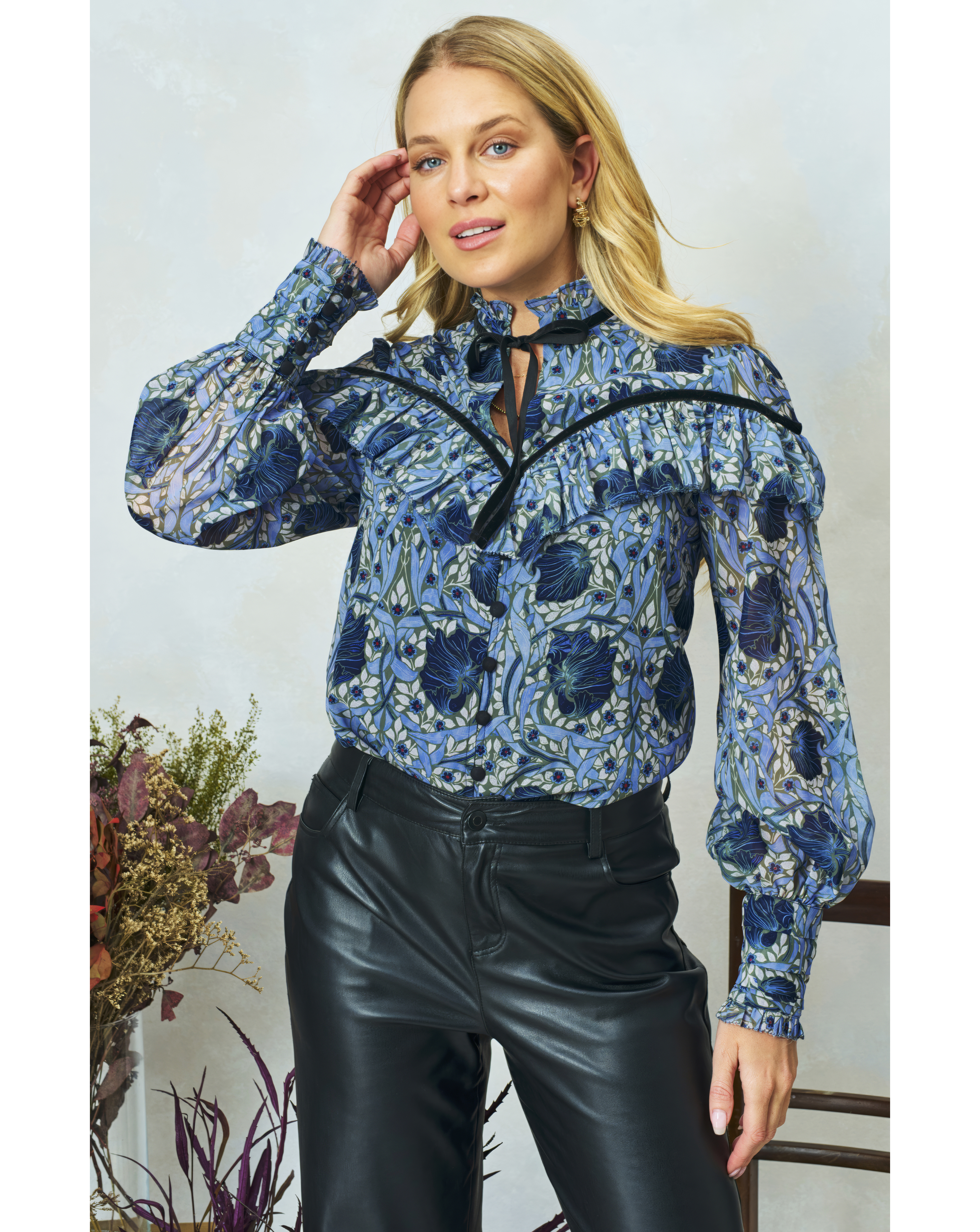 Hope & Ivy William Morris Society Blouse