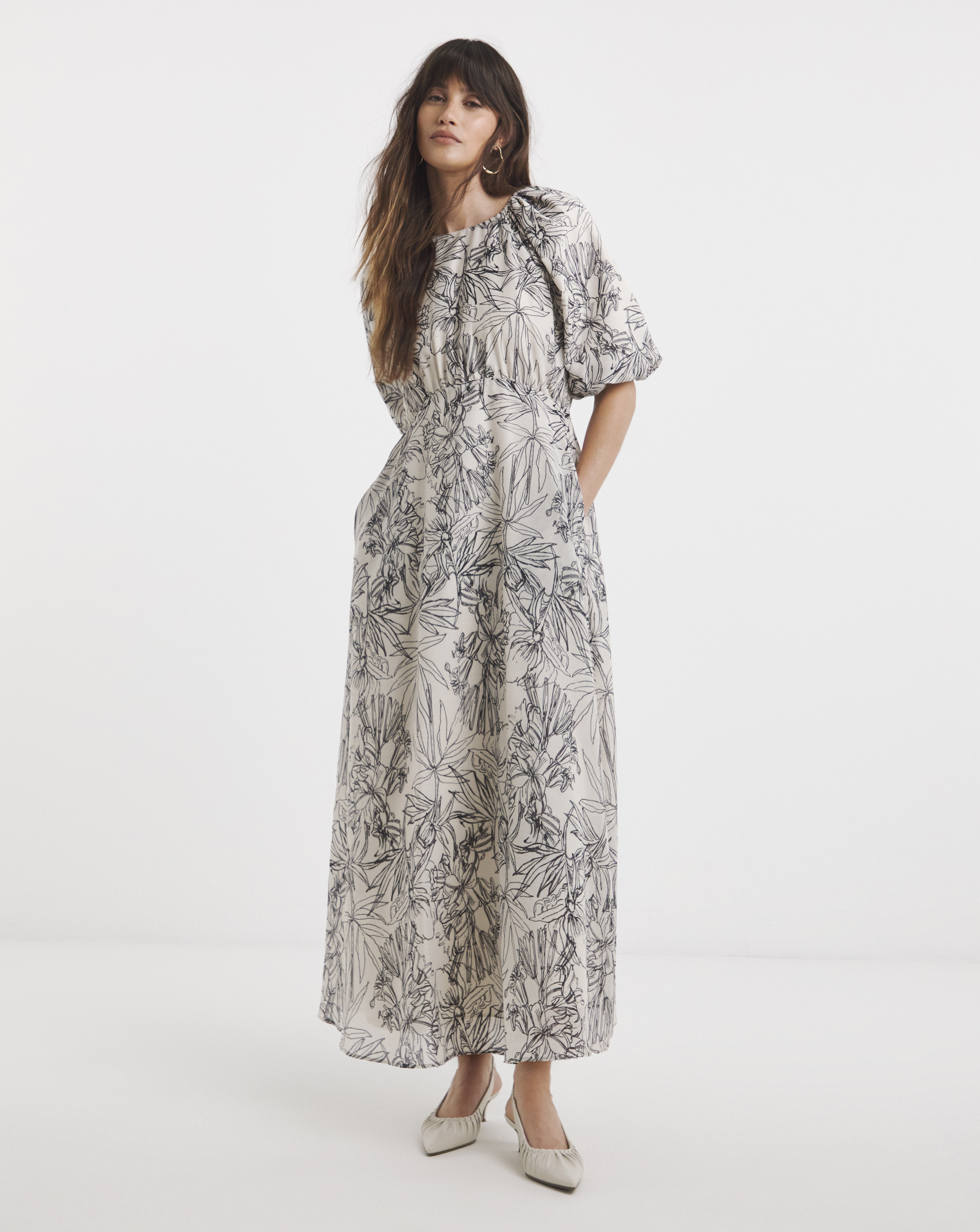 Bubble Sleeve Dress