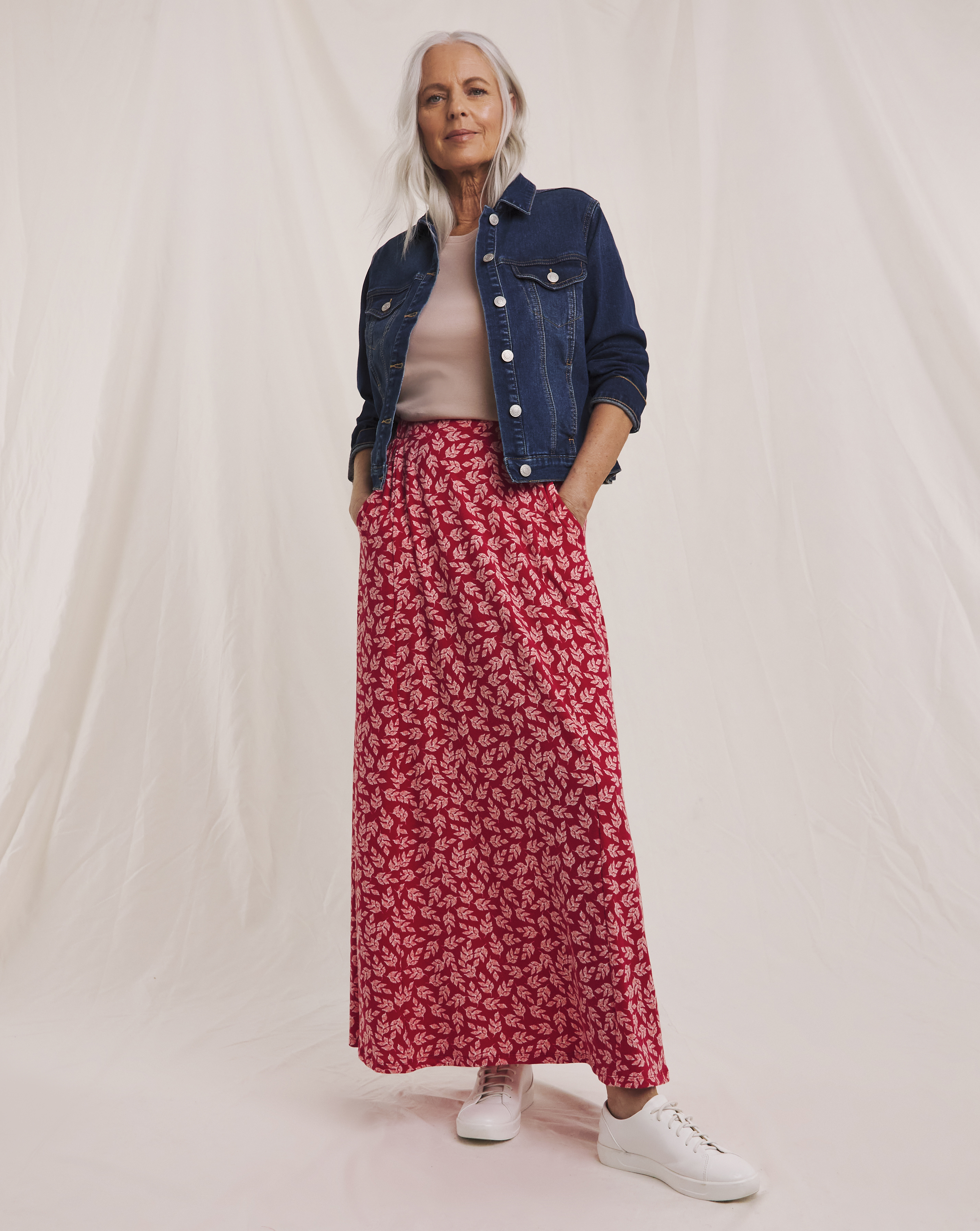 Julipa Printed Jersey Skirt