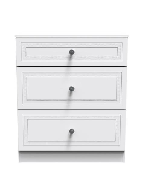 Richmond Assembled 3 Drawer Chest