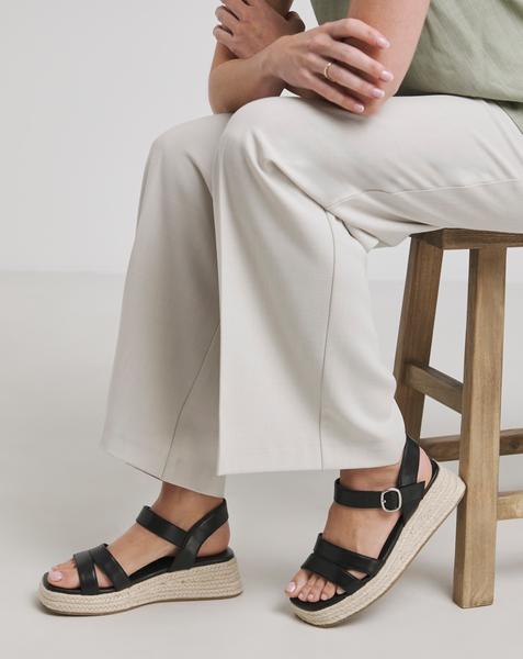Espadrille Flatform Sandal ExWide