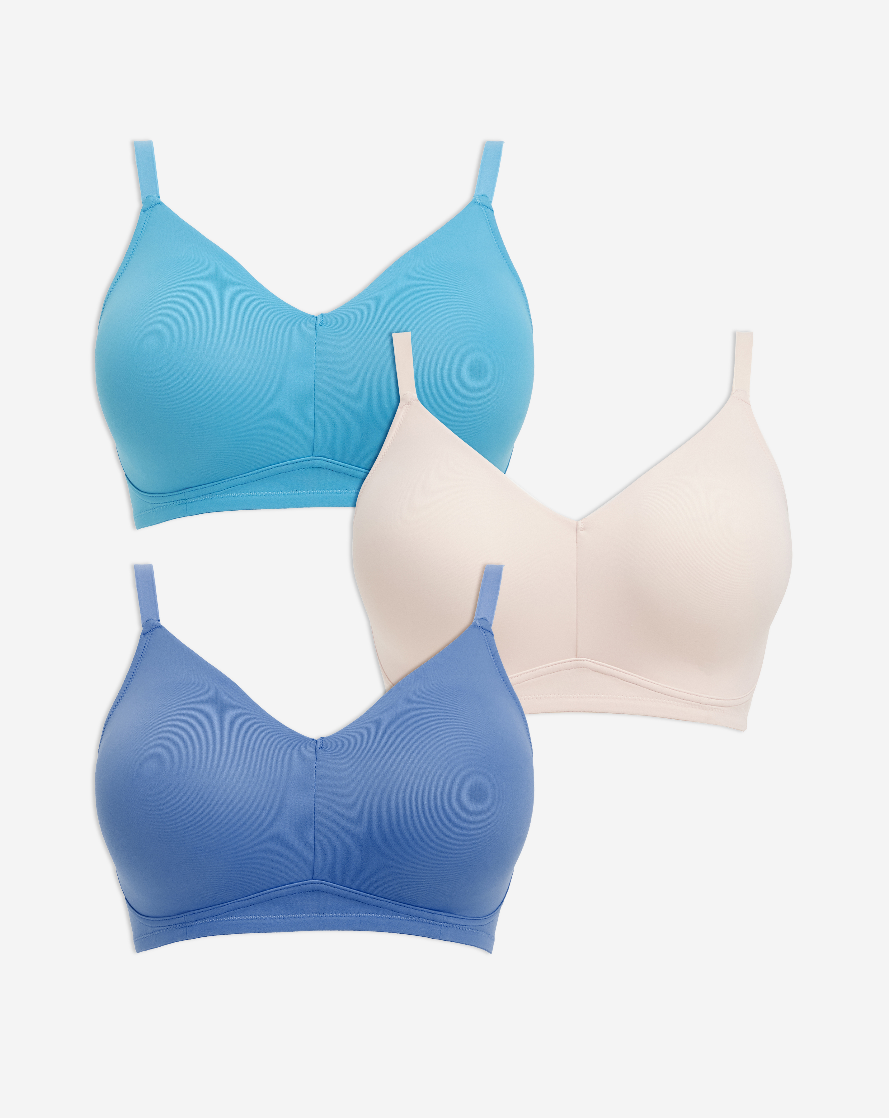 3 Pack Claire Micro NW Full Cup Bras