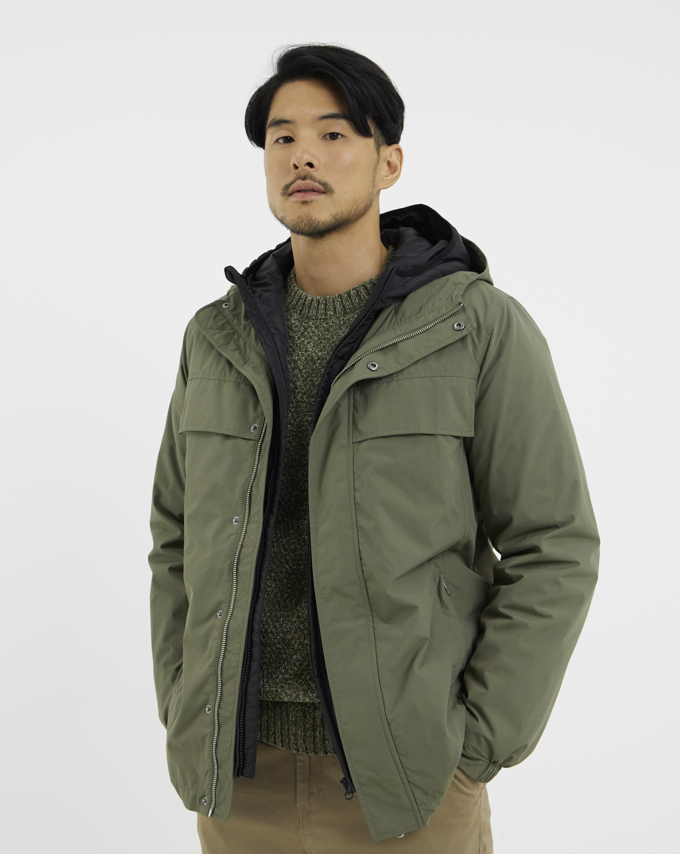美品 Y-3 M CLASSIC WINTER WOOL PADDED COAT Versatile Winter Coat | Jacamo