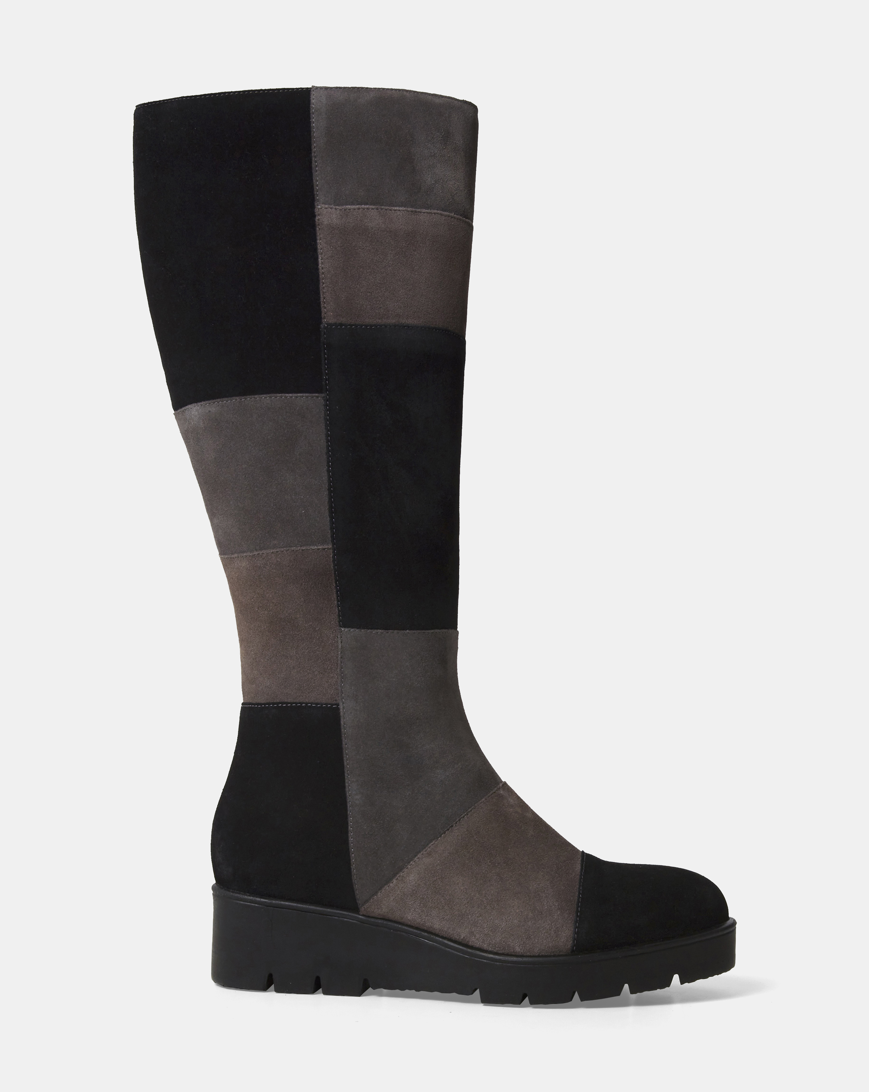 Joe Browns Suede Super Curvy Calf EEE