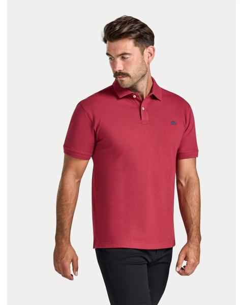 Raging Bull Classic Organic Polo Claret