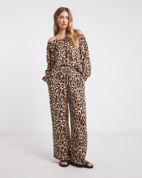 Simply Be Crinkle Wide Leg Trouser
