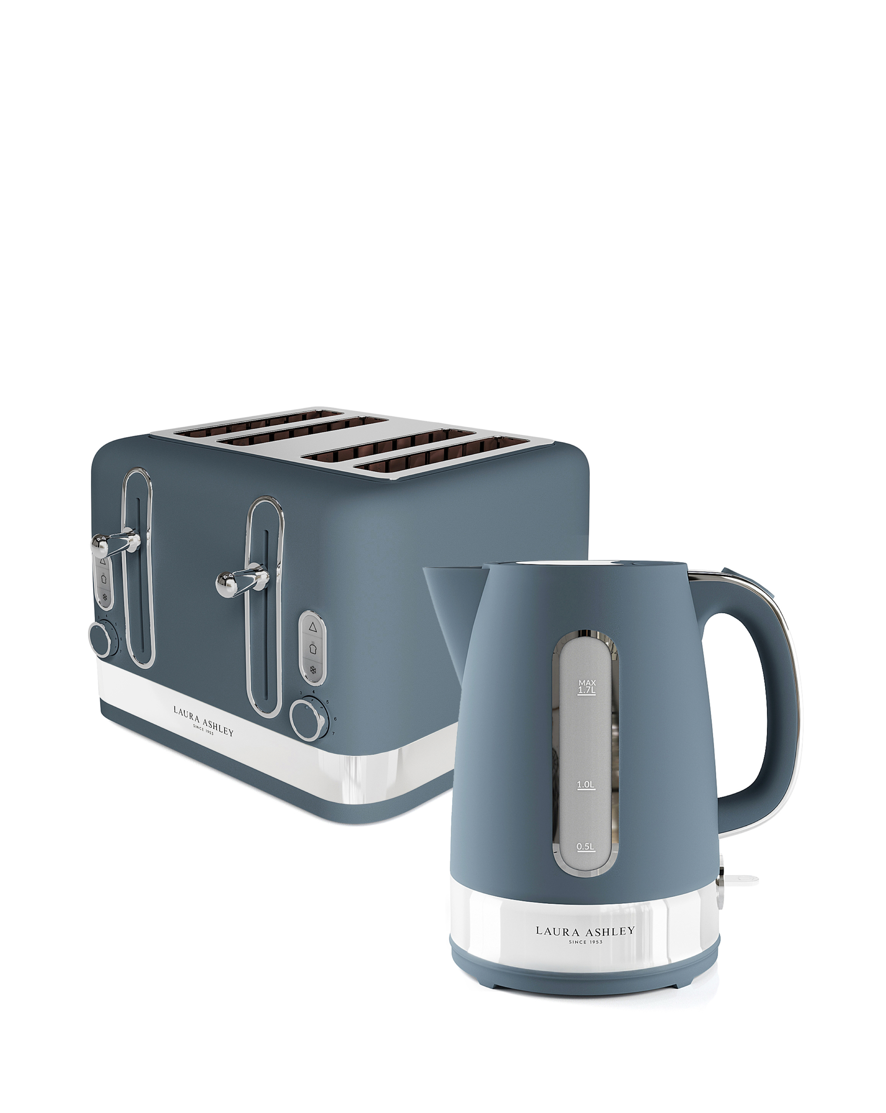 LA 1.7L Jug Kettle + 4 Slice Toaster