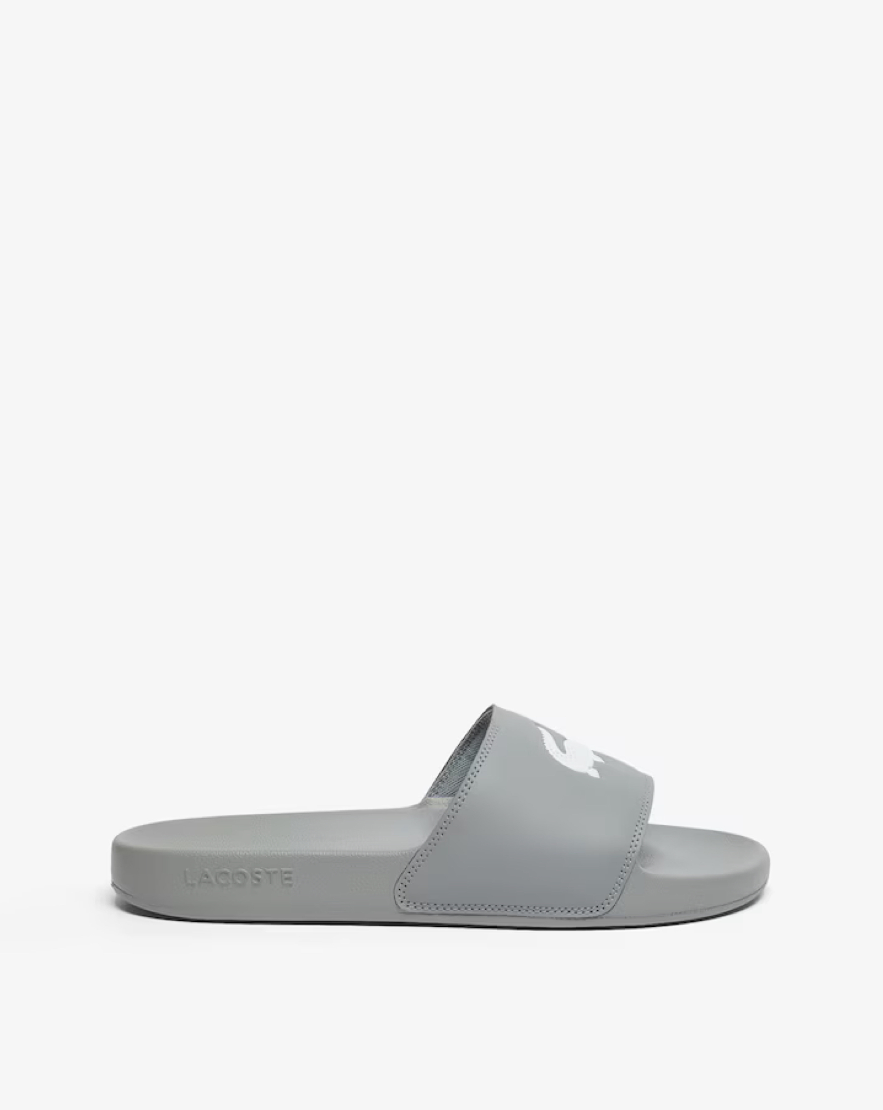 Lacoste Men's Grey Serve Slide