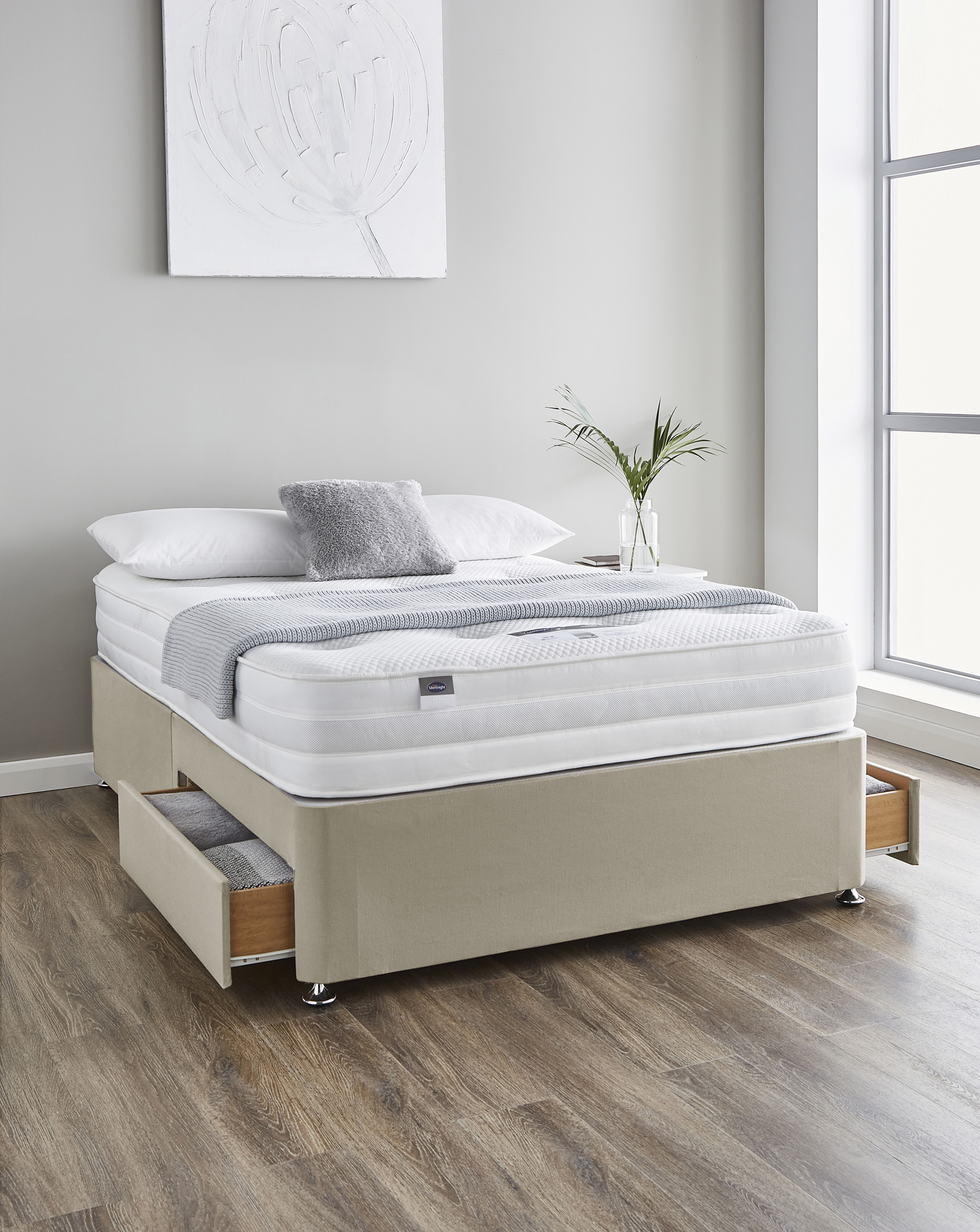 Silentnight 1000 Ortho 2 Draw Divan