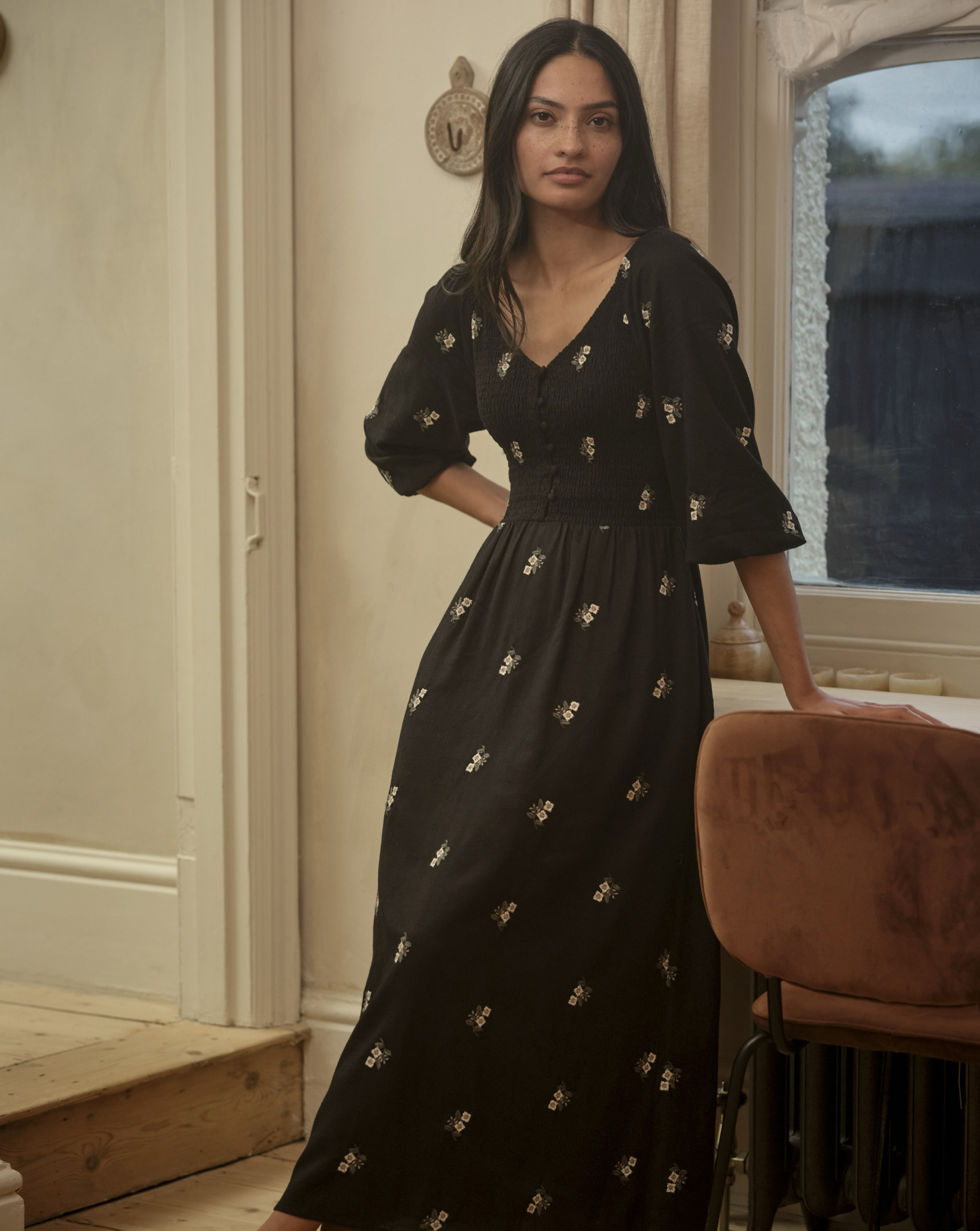FatFace Adele Midi Dress