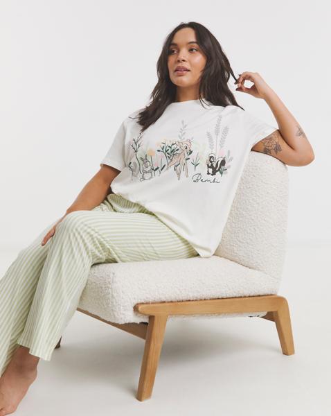 Bambi Wide Leg Pyjama Set