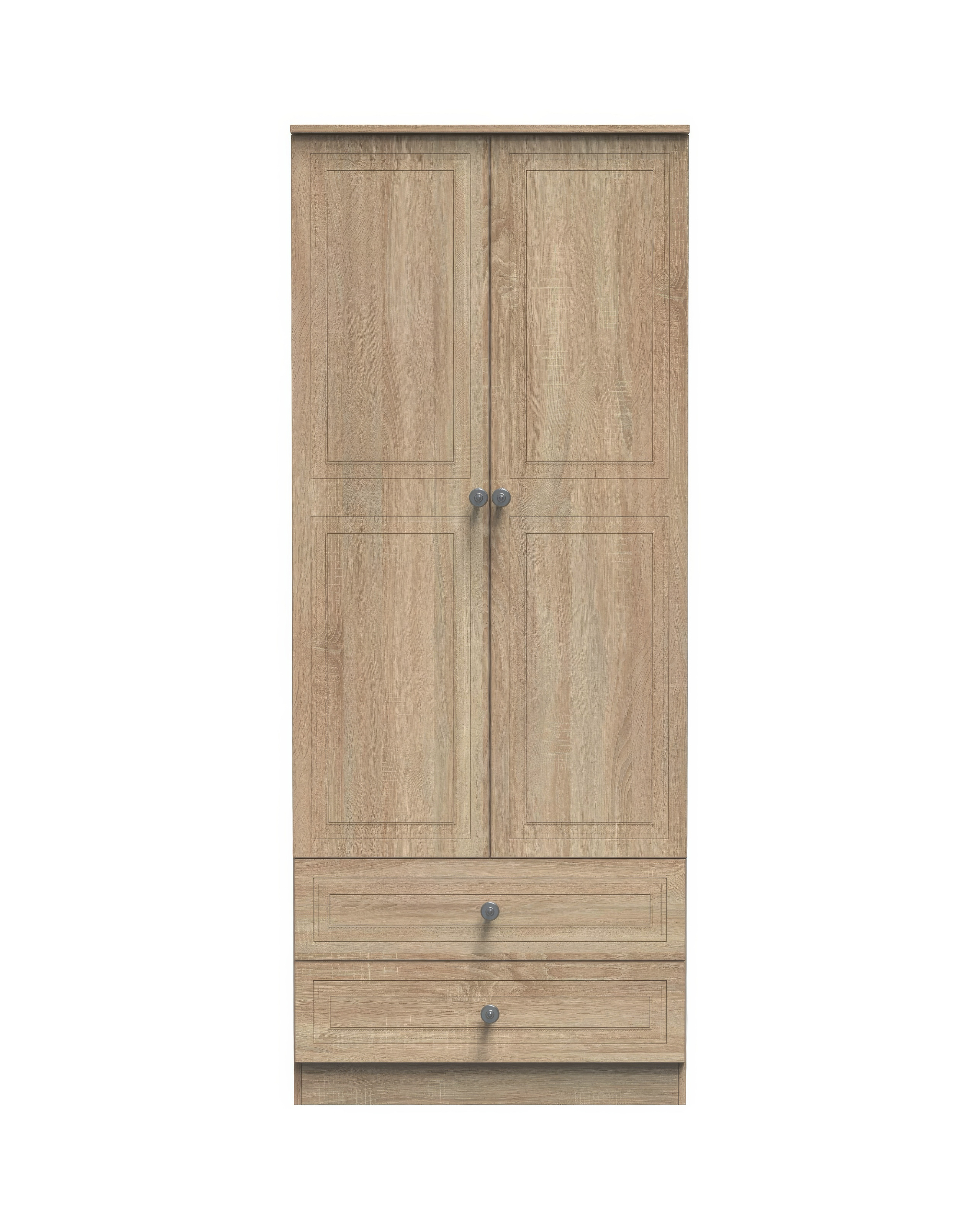 Richmond 2 Door Drawer Wardrobe