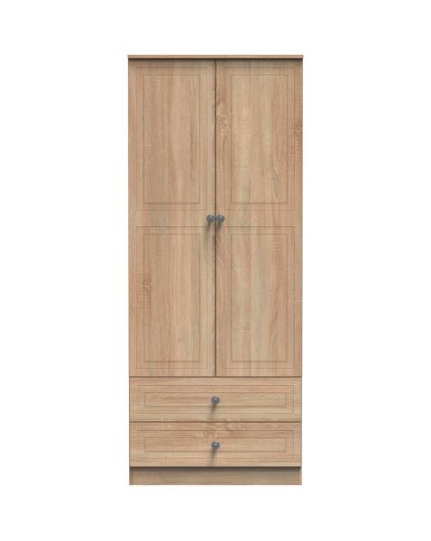 Richmond 2 Door Drawer Wardrobe