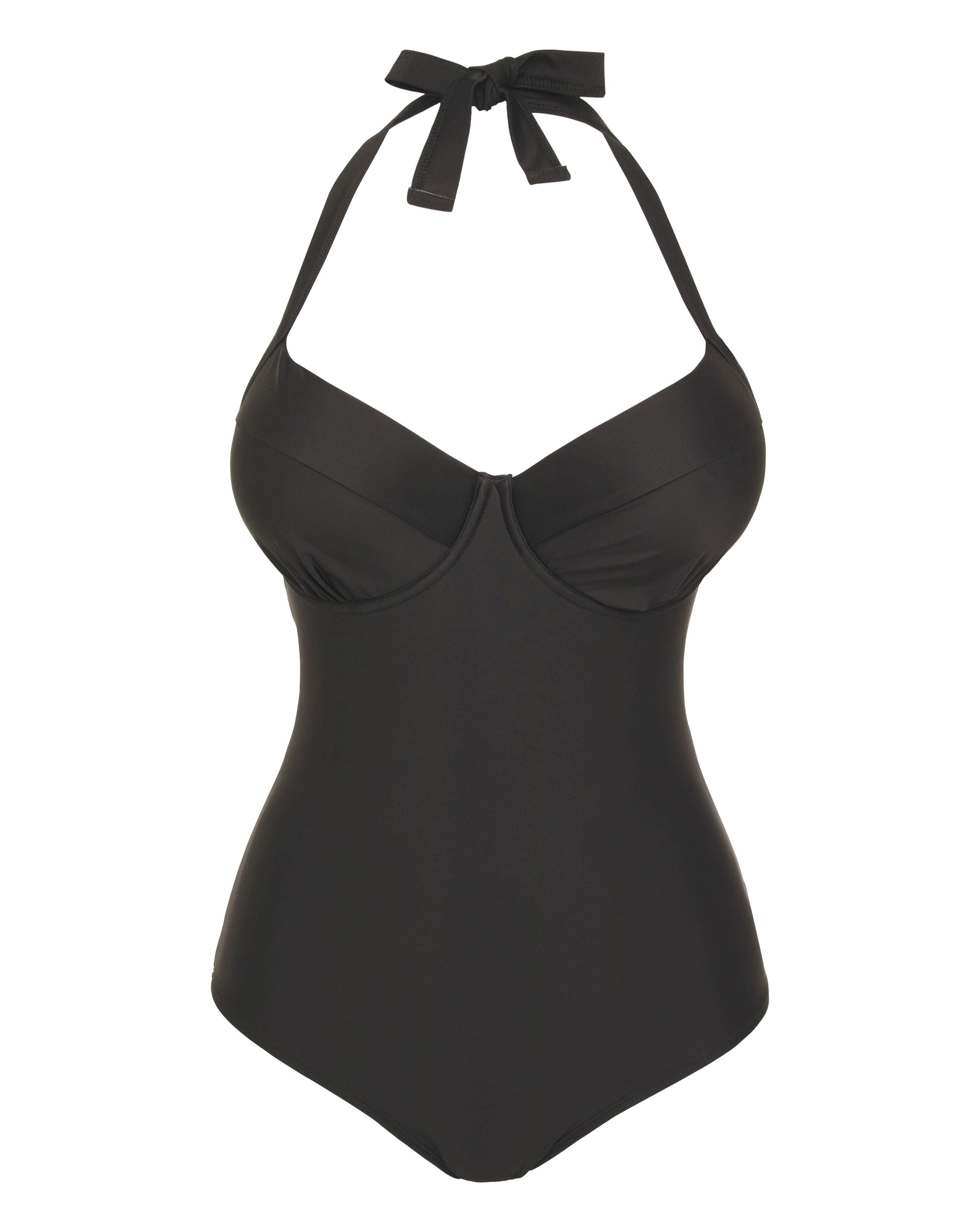 Balcony Halterneck Swimsuit