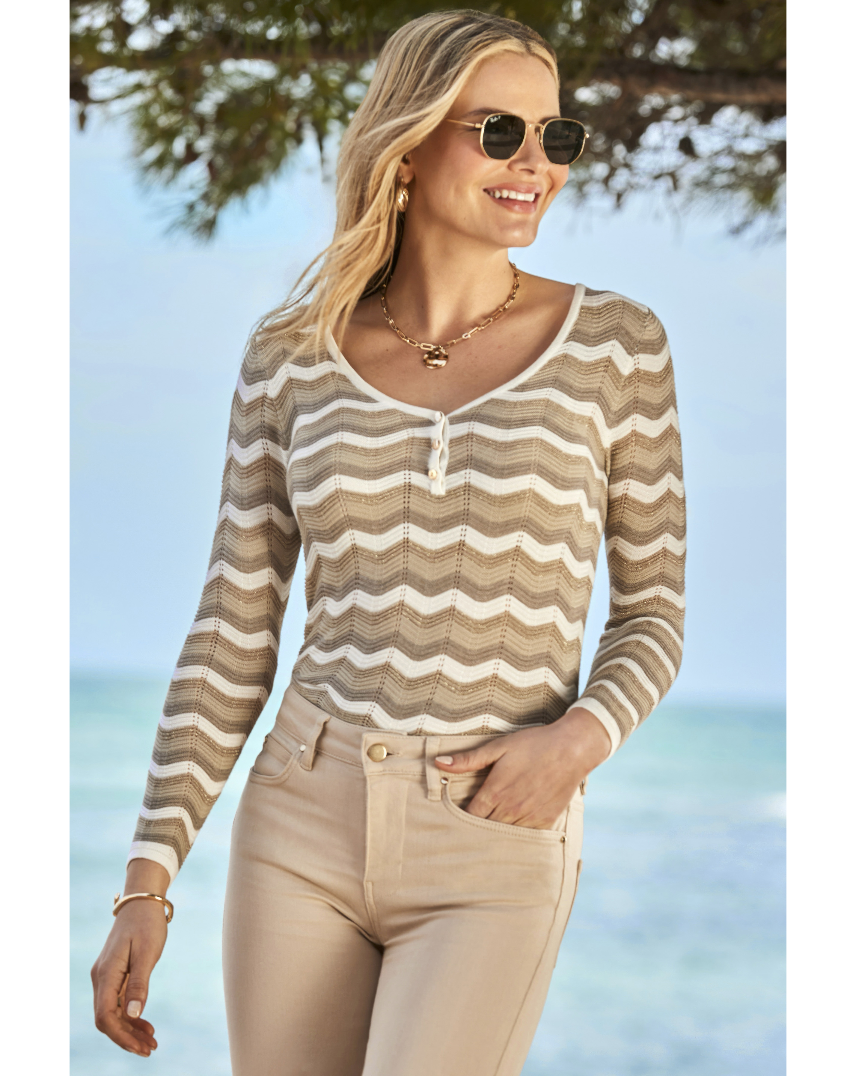 Sosandar Square Neck Jumper
