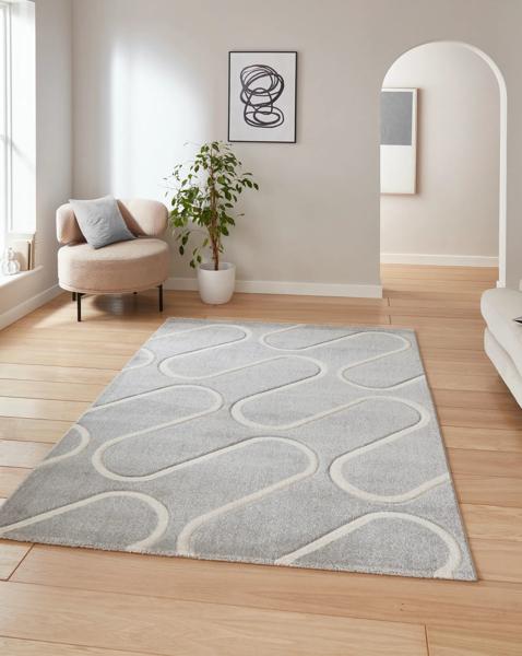 Catherine Lansfield Linear Curve Rug