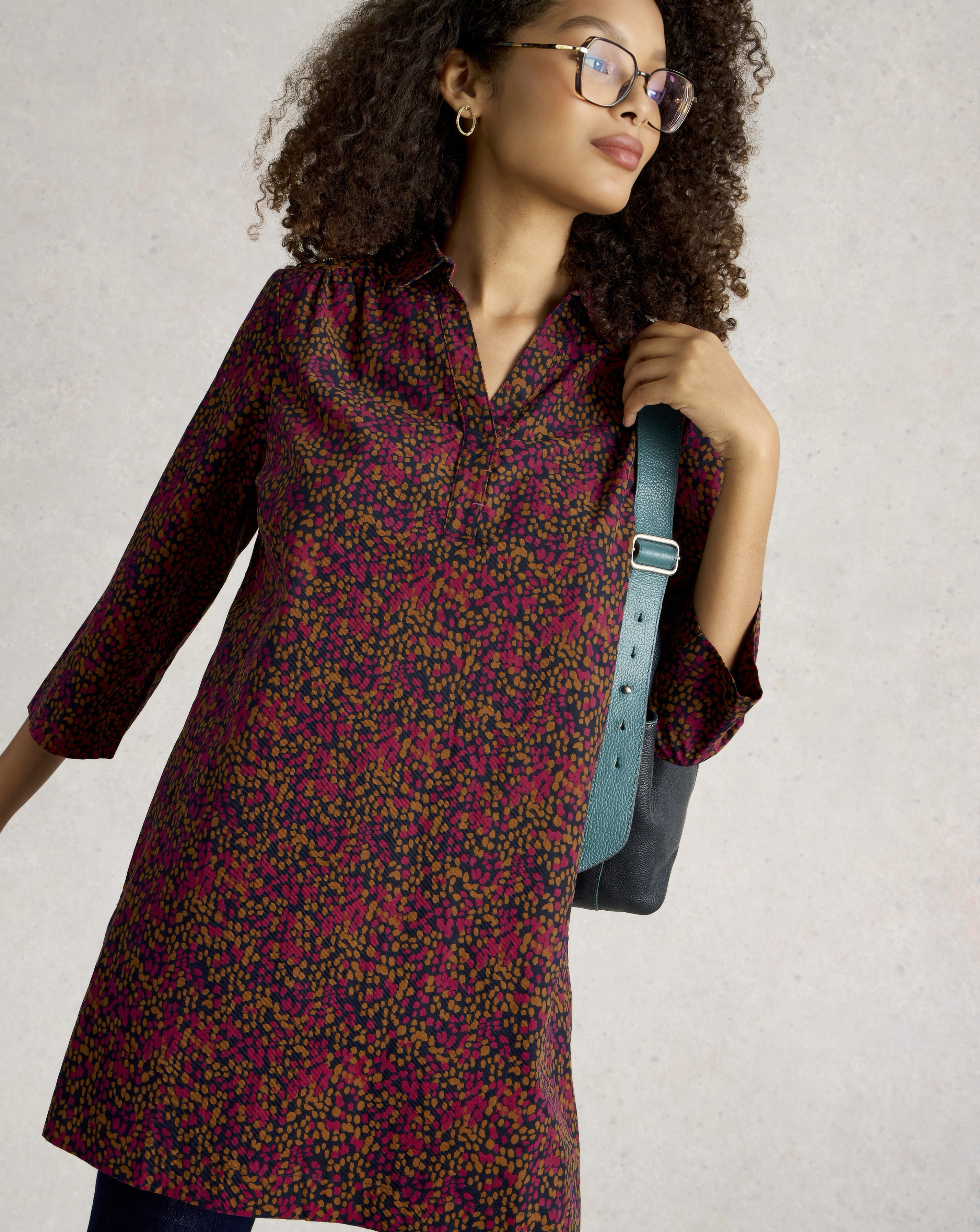 White Stuff Blake Cord Tunic
