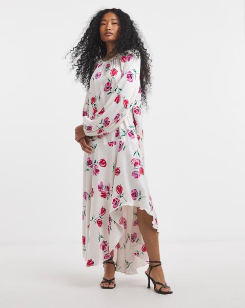 Flounce London Floral Shift Dress