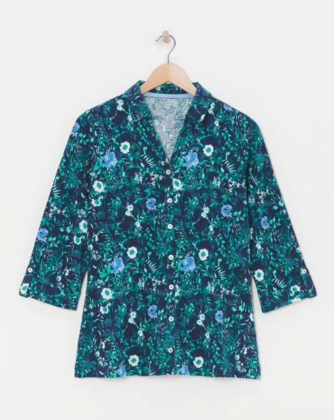Julipa Pure Cotton Printed Jersey Shirt