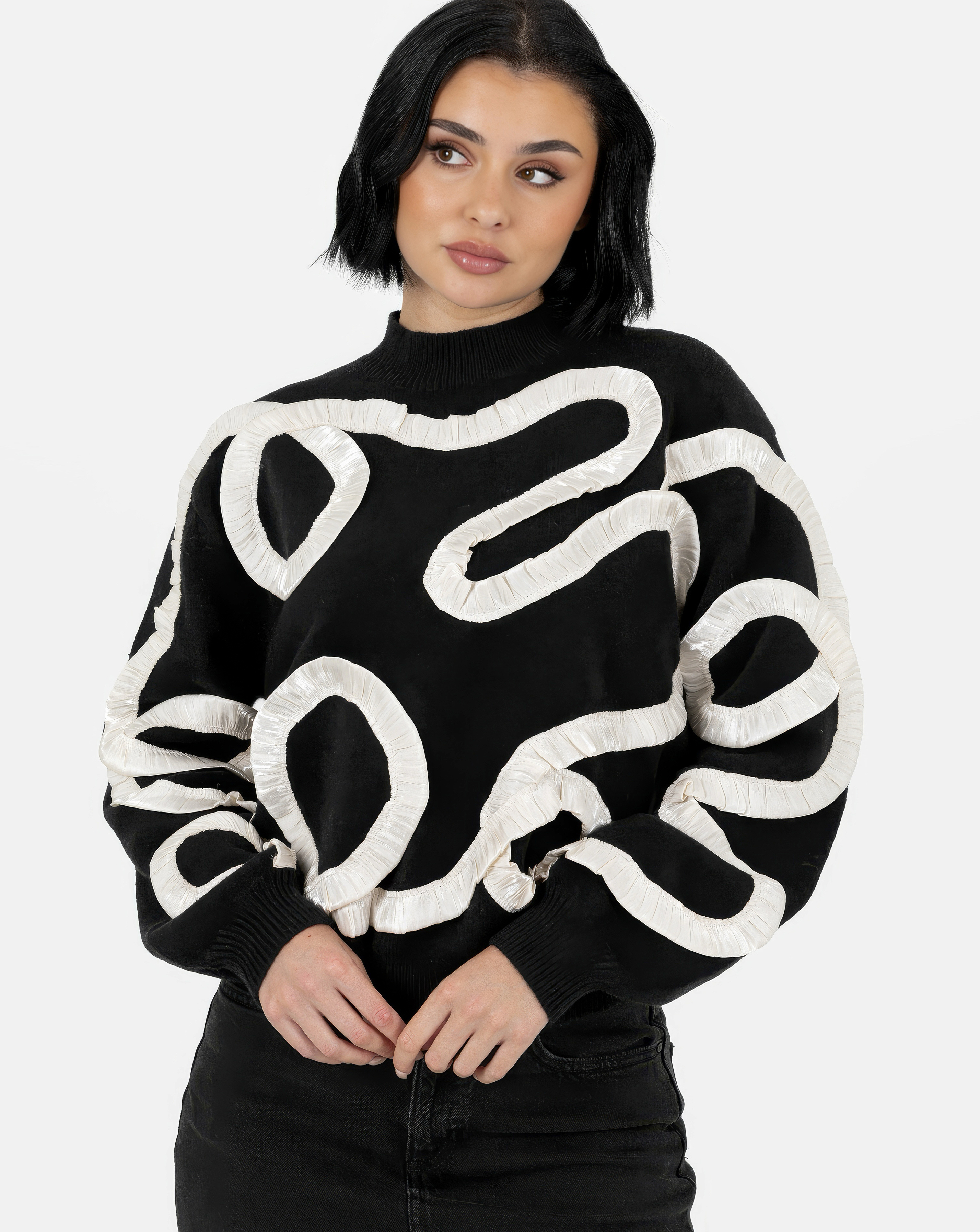Lovedrobe Black Jumper