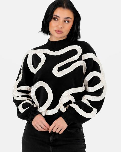 Lovedrobe Black Jumper