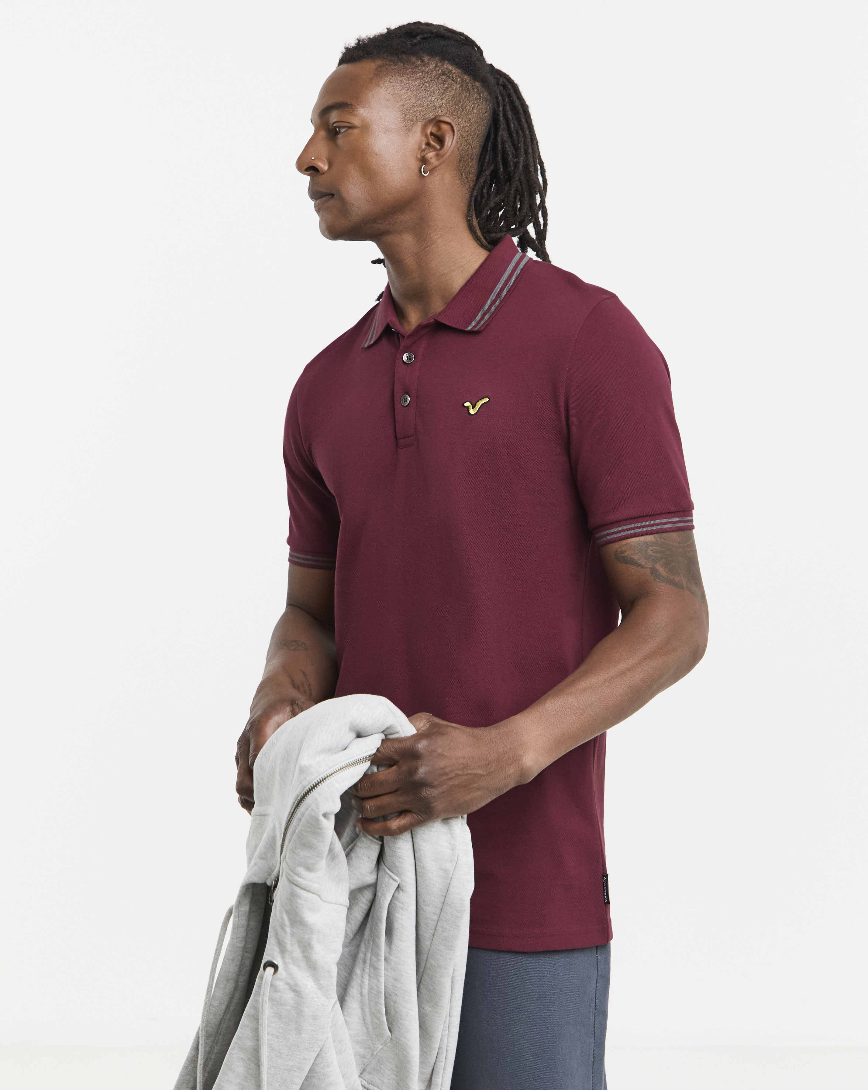 Voi Tipped Polo Long
