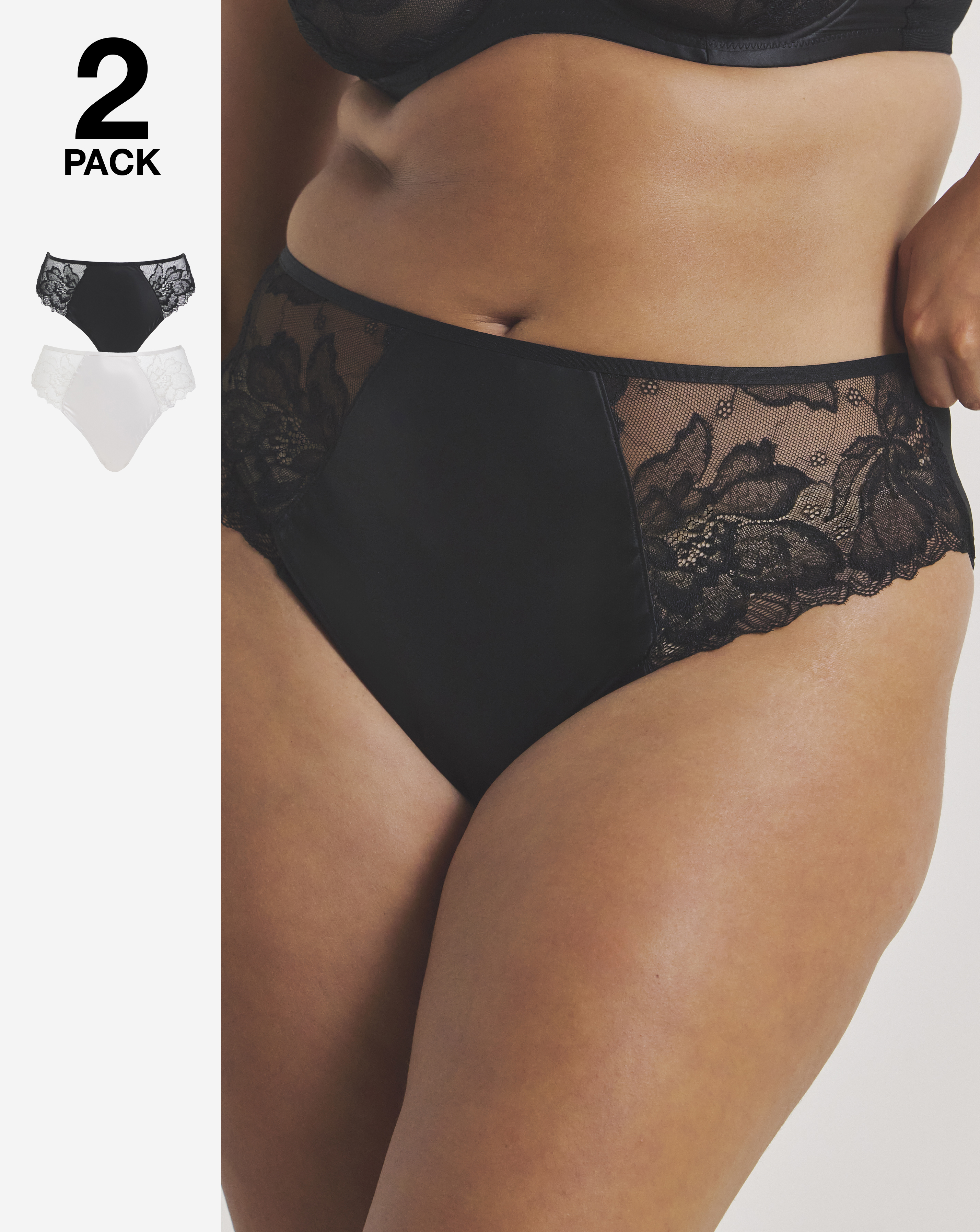 Pretty Secrets 2 Pack Willow Knickers