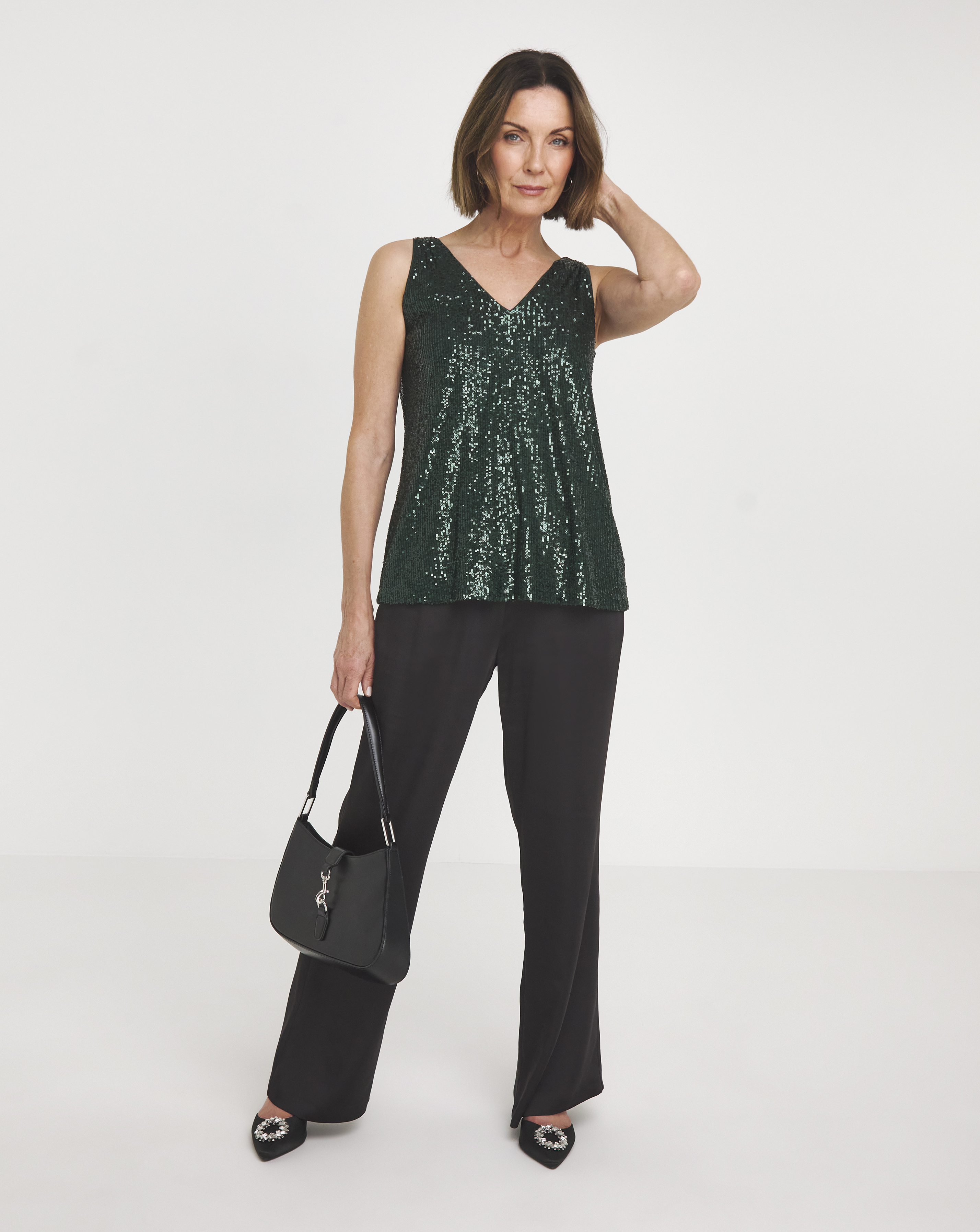 SEQUIN VEST