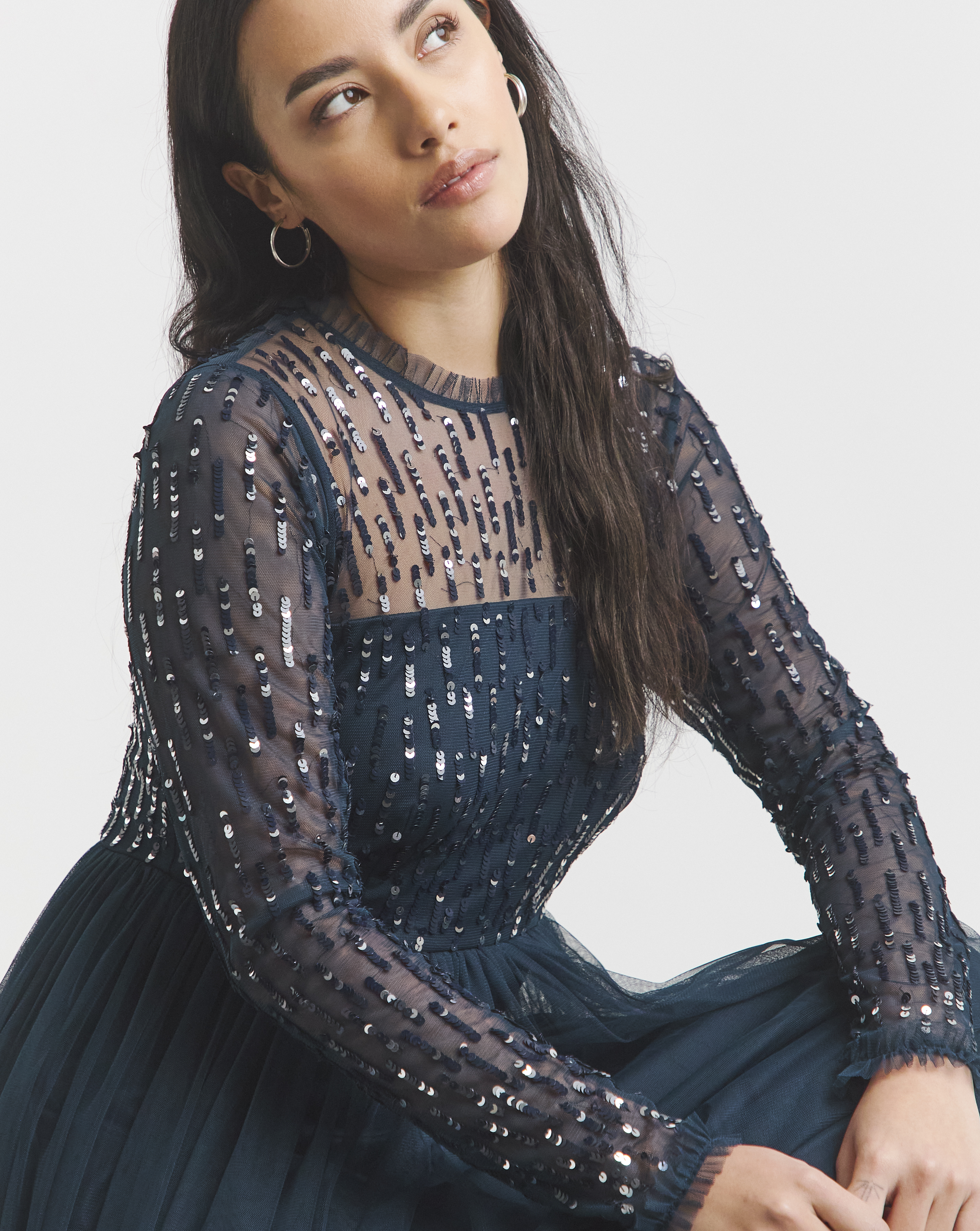 Maya Deluxe Sequin Maxi