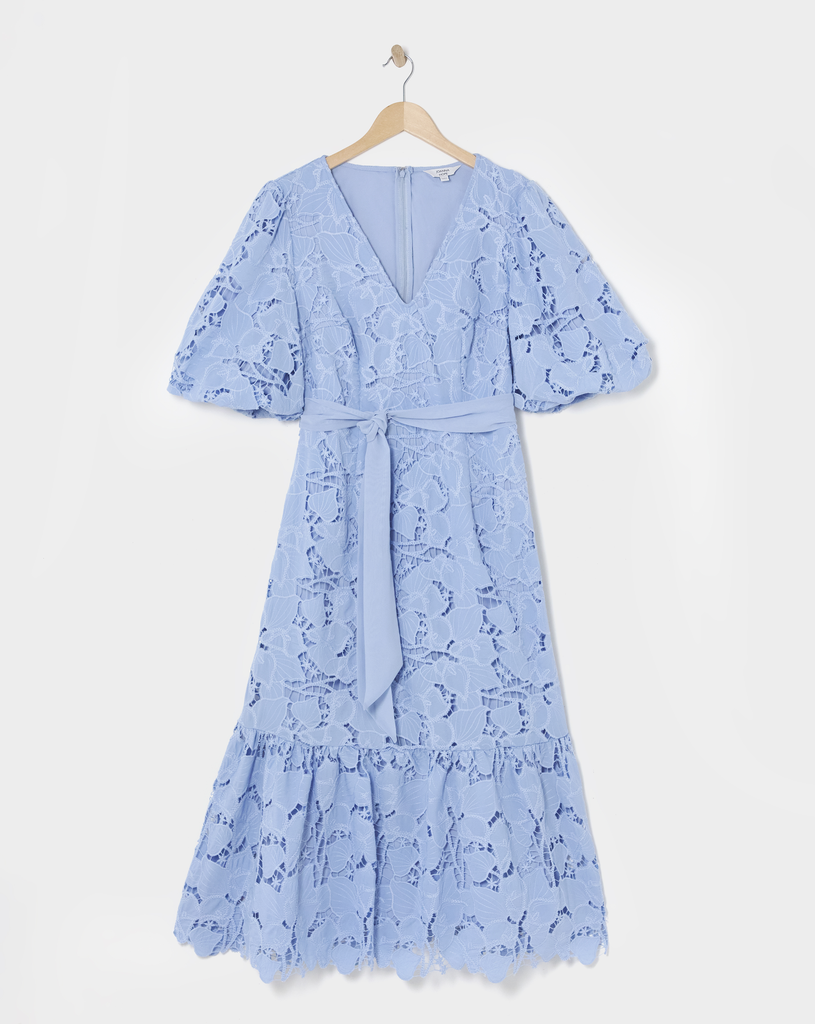 Joanna Hope Blouson Sleeve Lace Dress