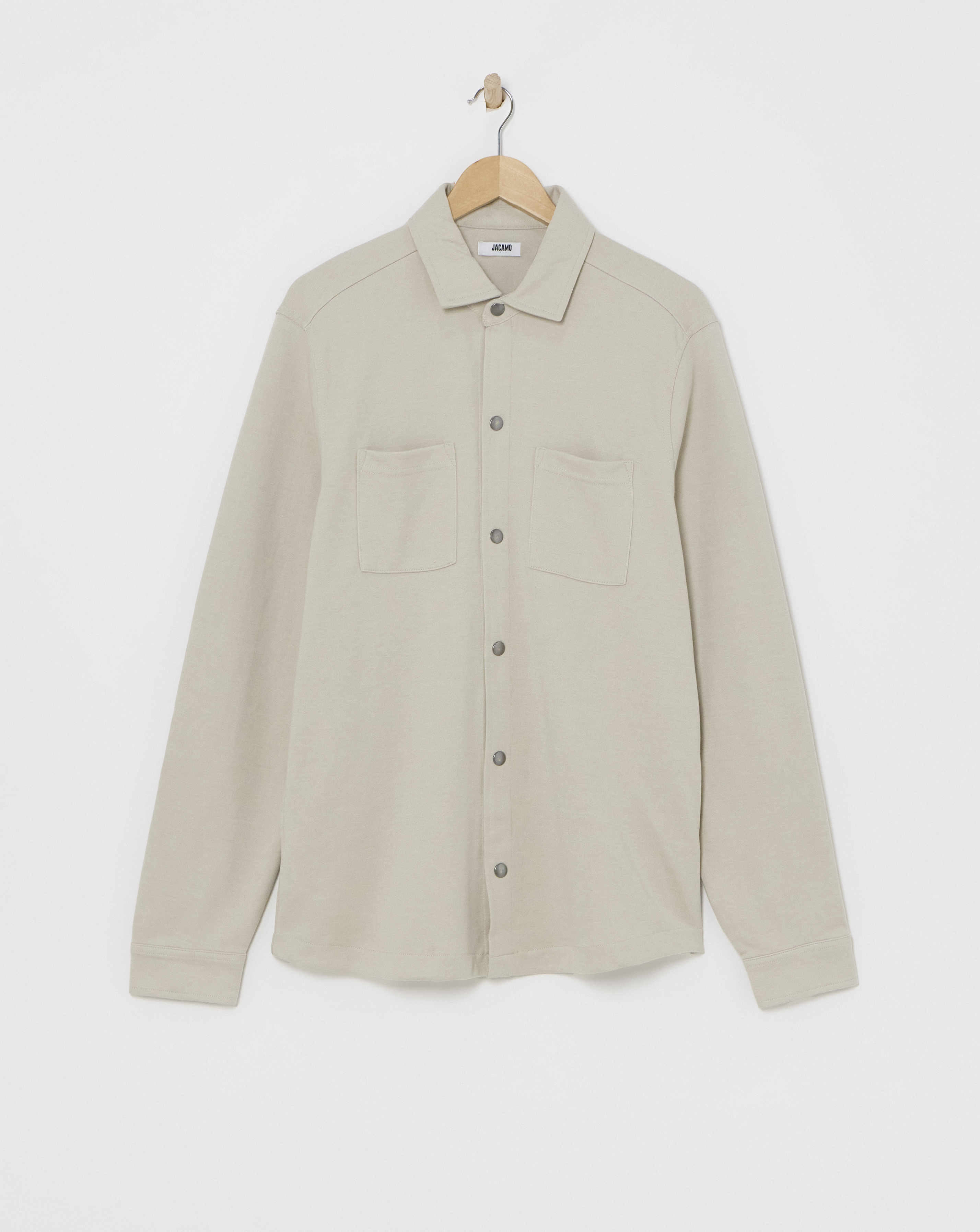 Interlock Button Shacket Reg