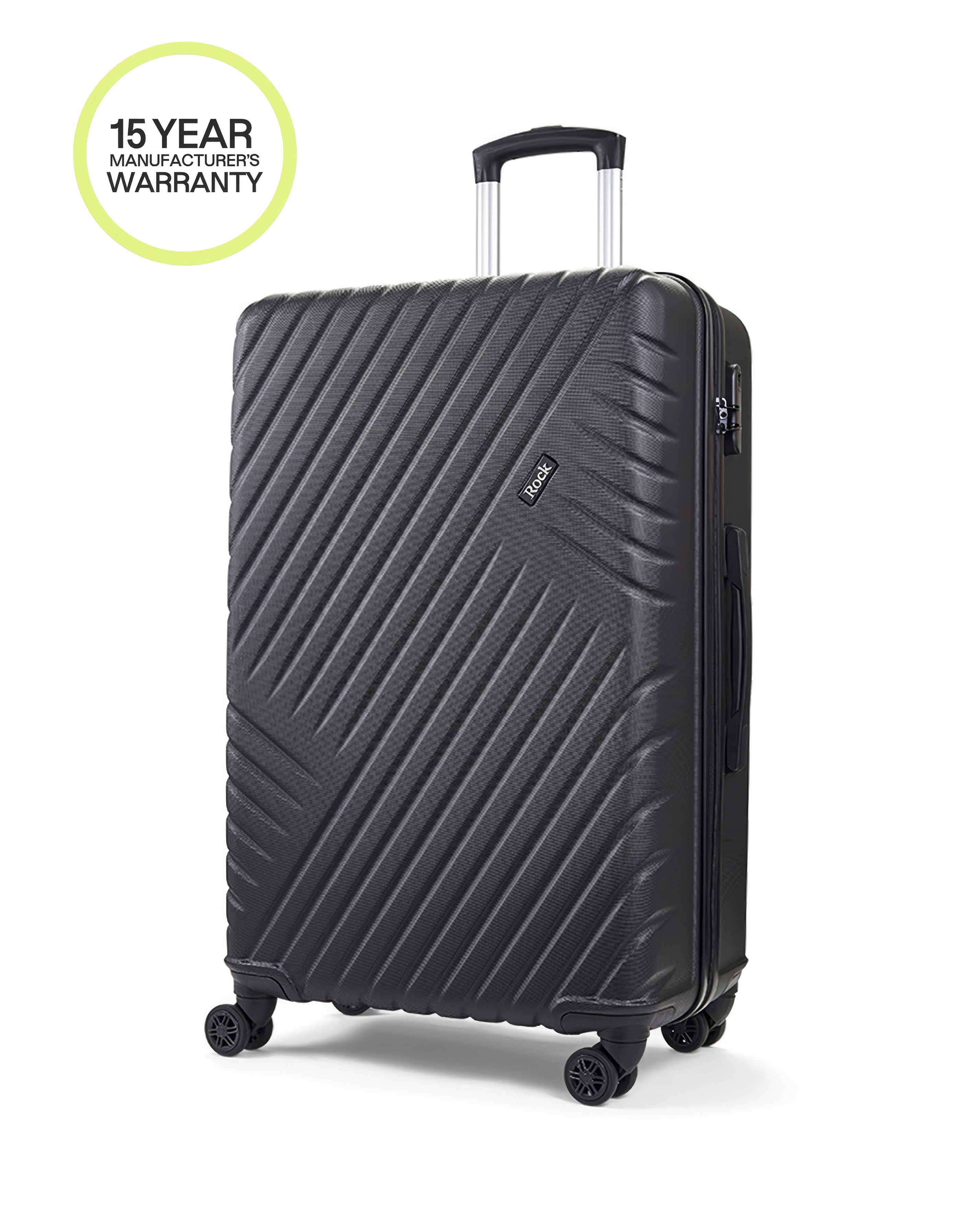 Rock Black Santiago Suitcase Large