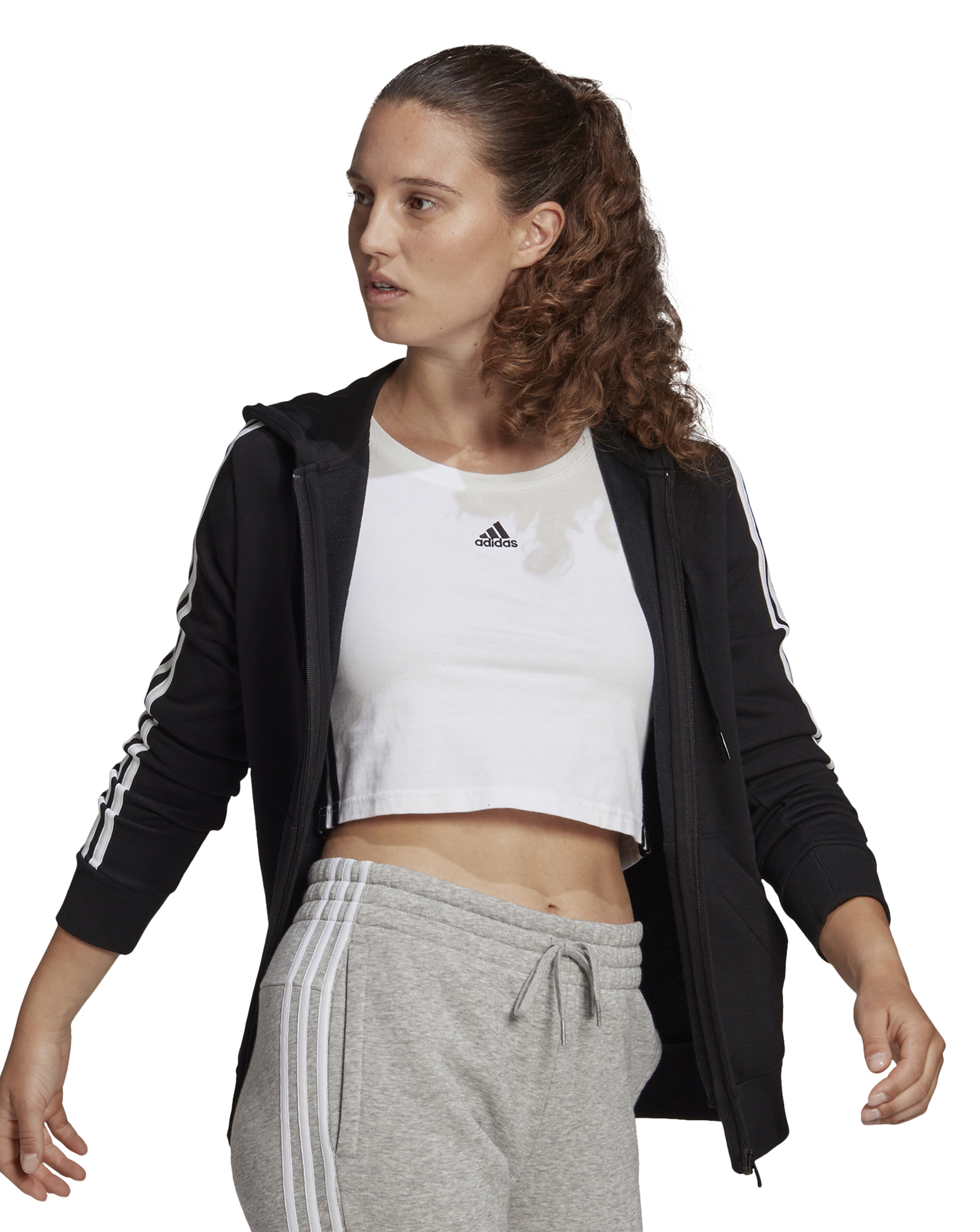 adidas Essentials 3 Stripes Hoodie