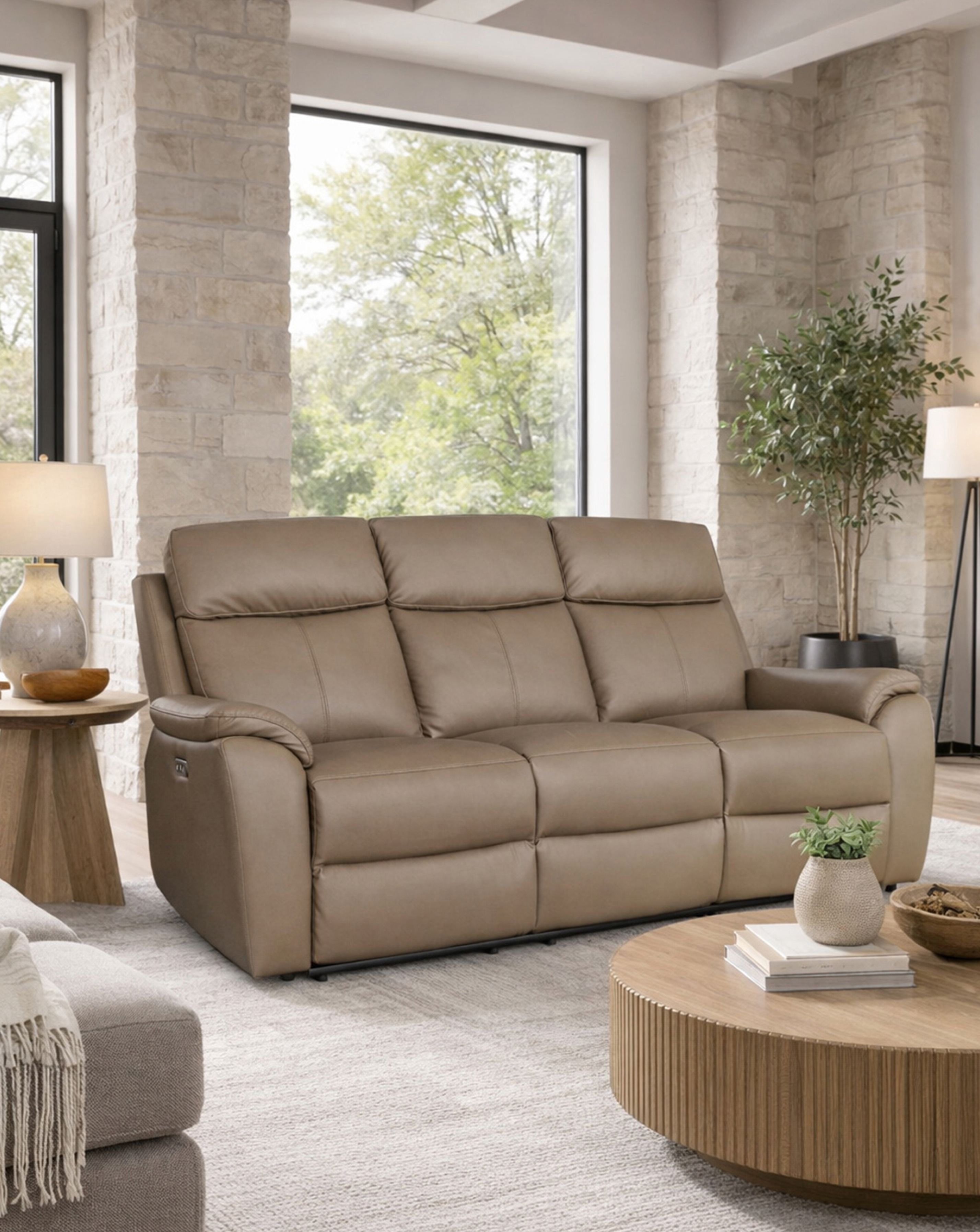 Aspire Kingsmere Power Recliner 3 Seater
