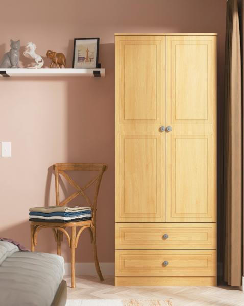 Richmond 2 Door Drawer Wardrobe