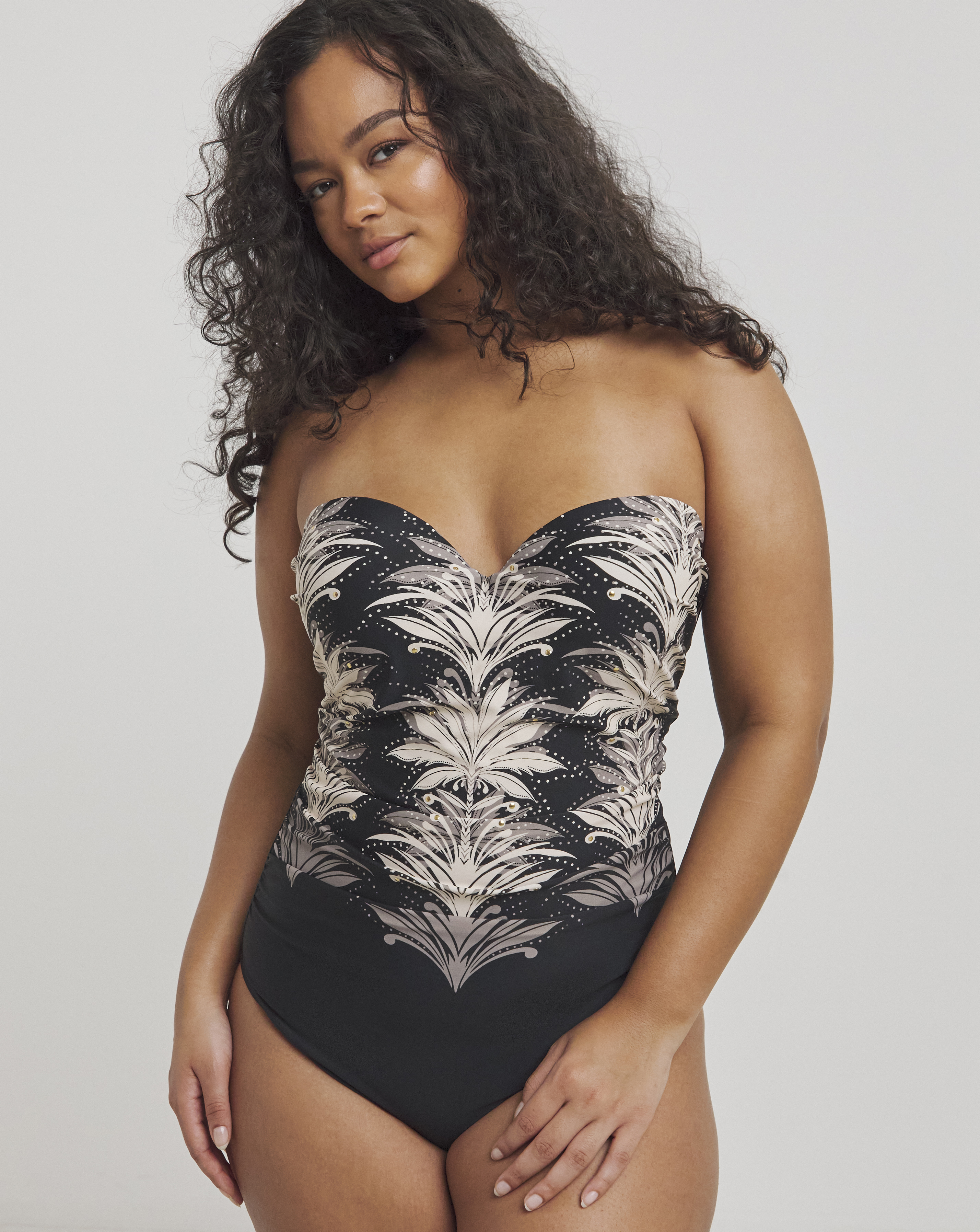 Joanna Hope Bandeau Underwired Swimsuit