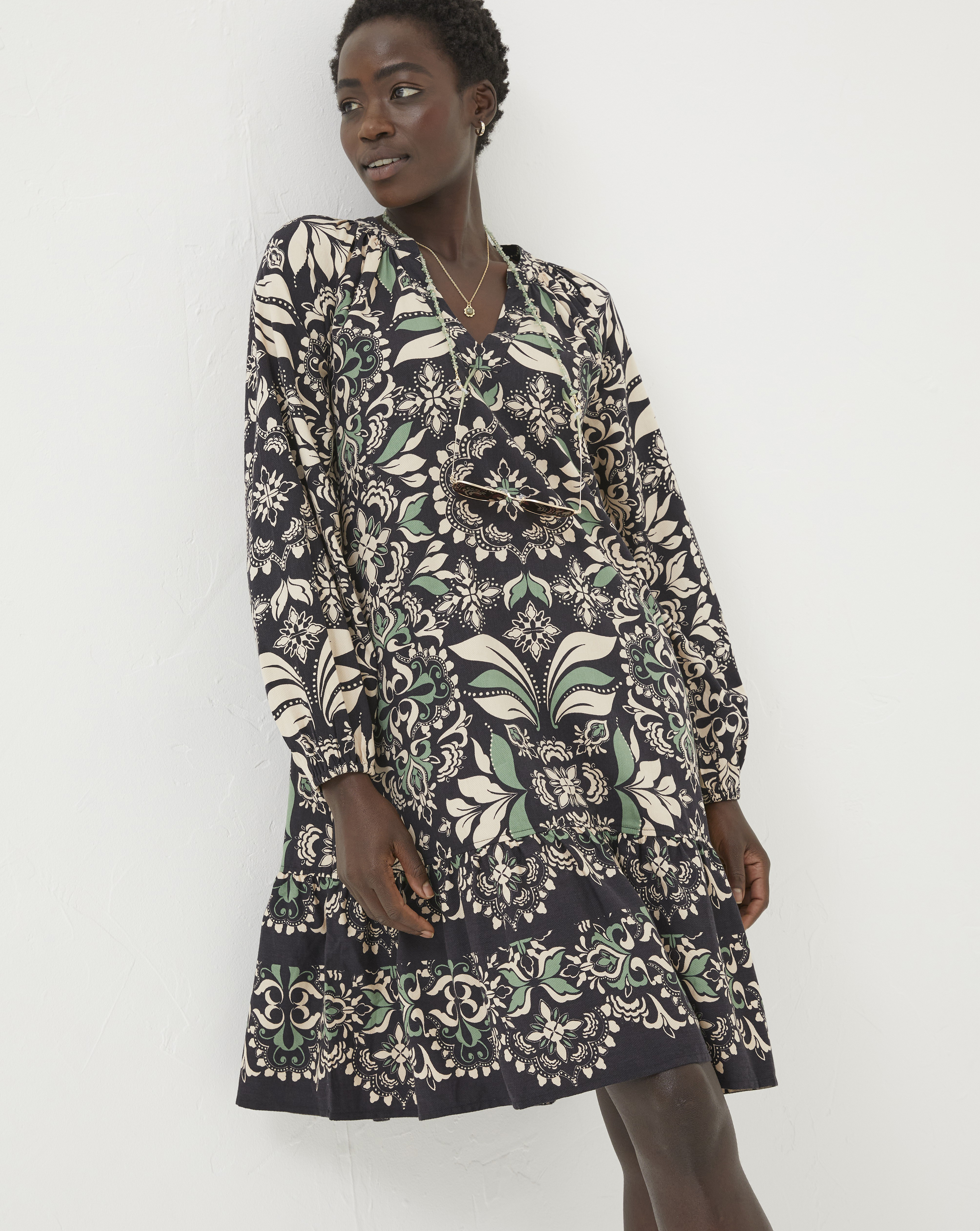 FatFace Amy Tunic Triangle Dress