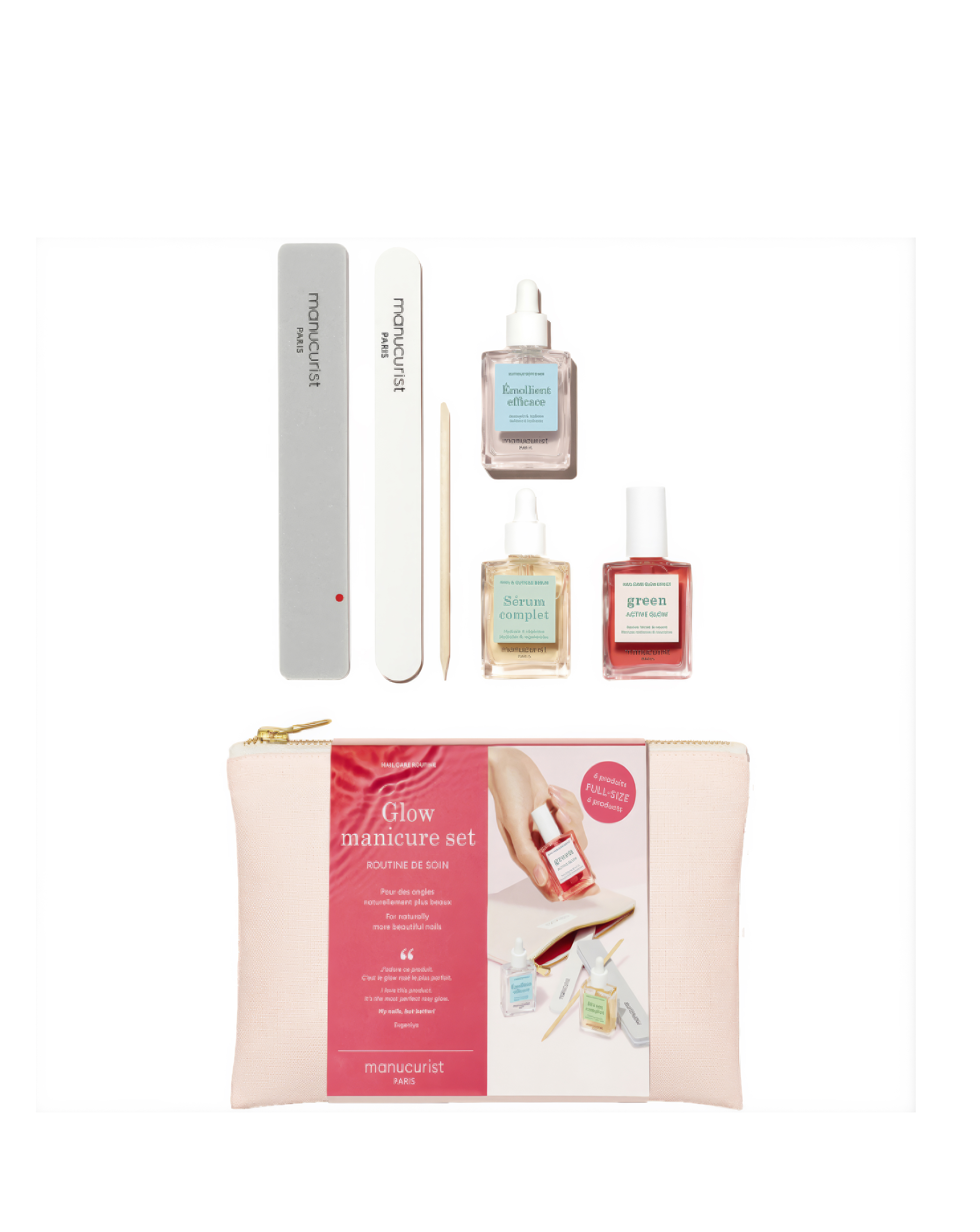 Manucurist 3 step Set travel bag
