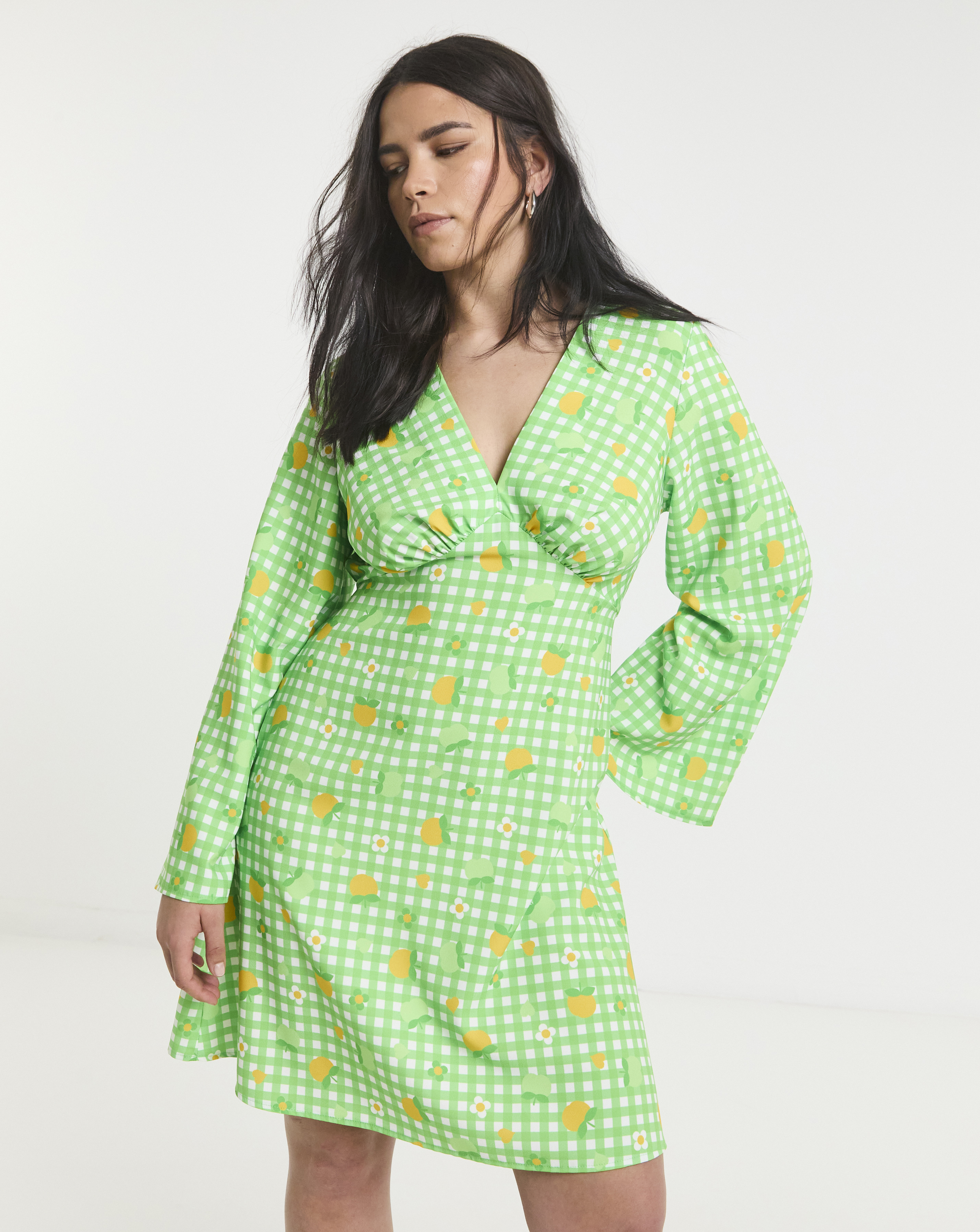 Twisted Wunder Twiggy Check Dress