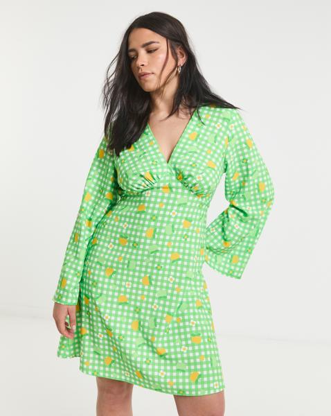 Twisted Wunder Twiggy Check Dress