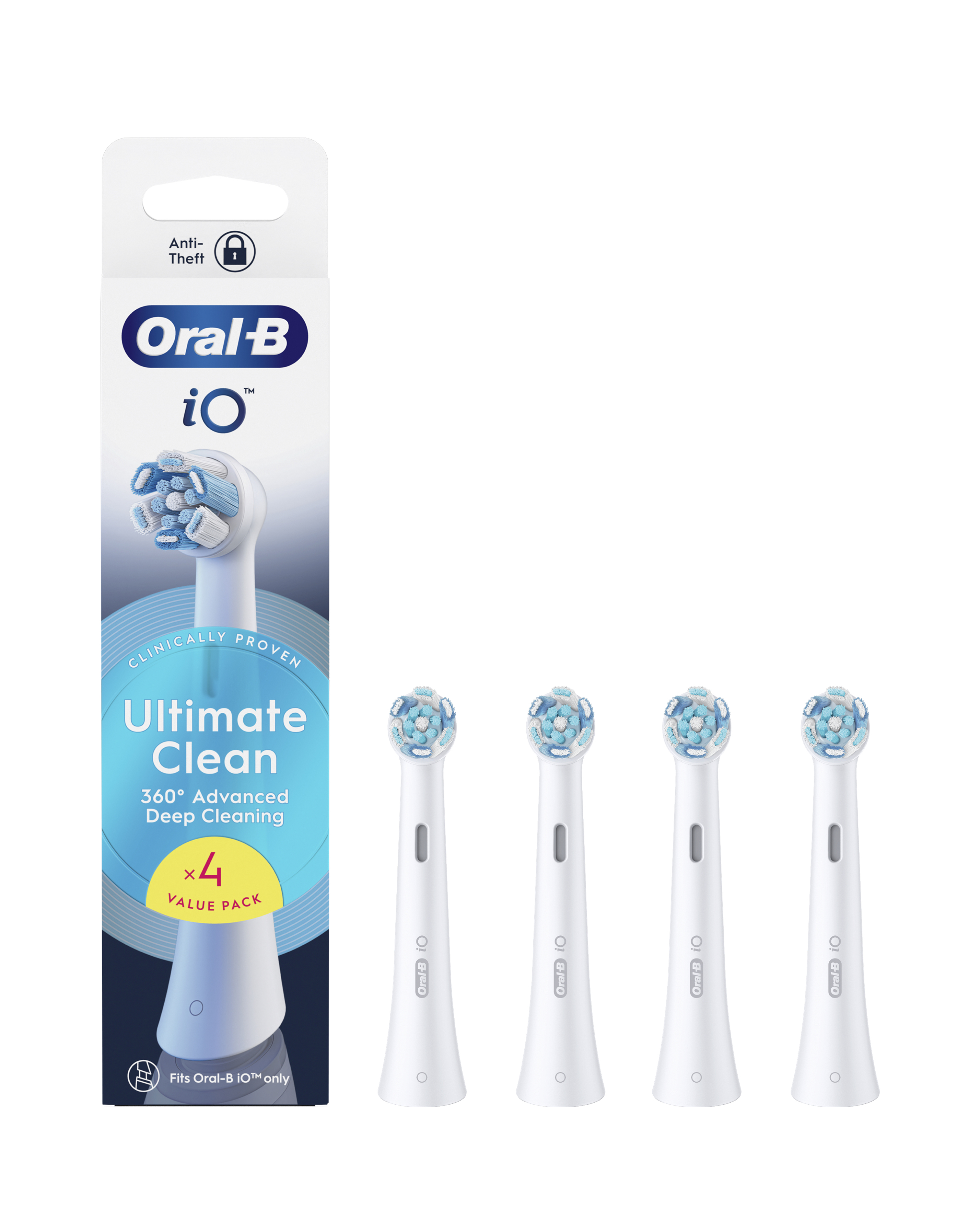 Oral-B iO White Refill heads 4 Pack