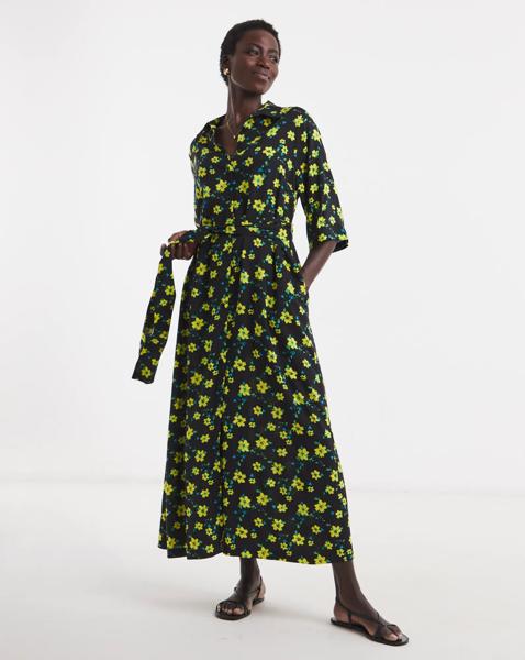 Belted Shirt Dress