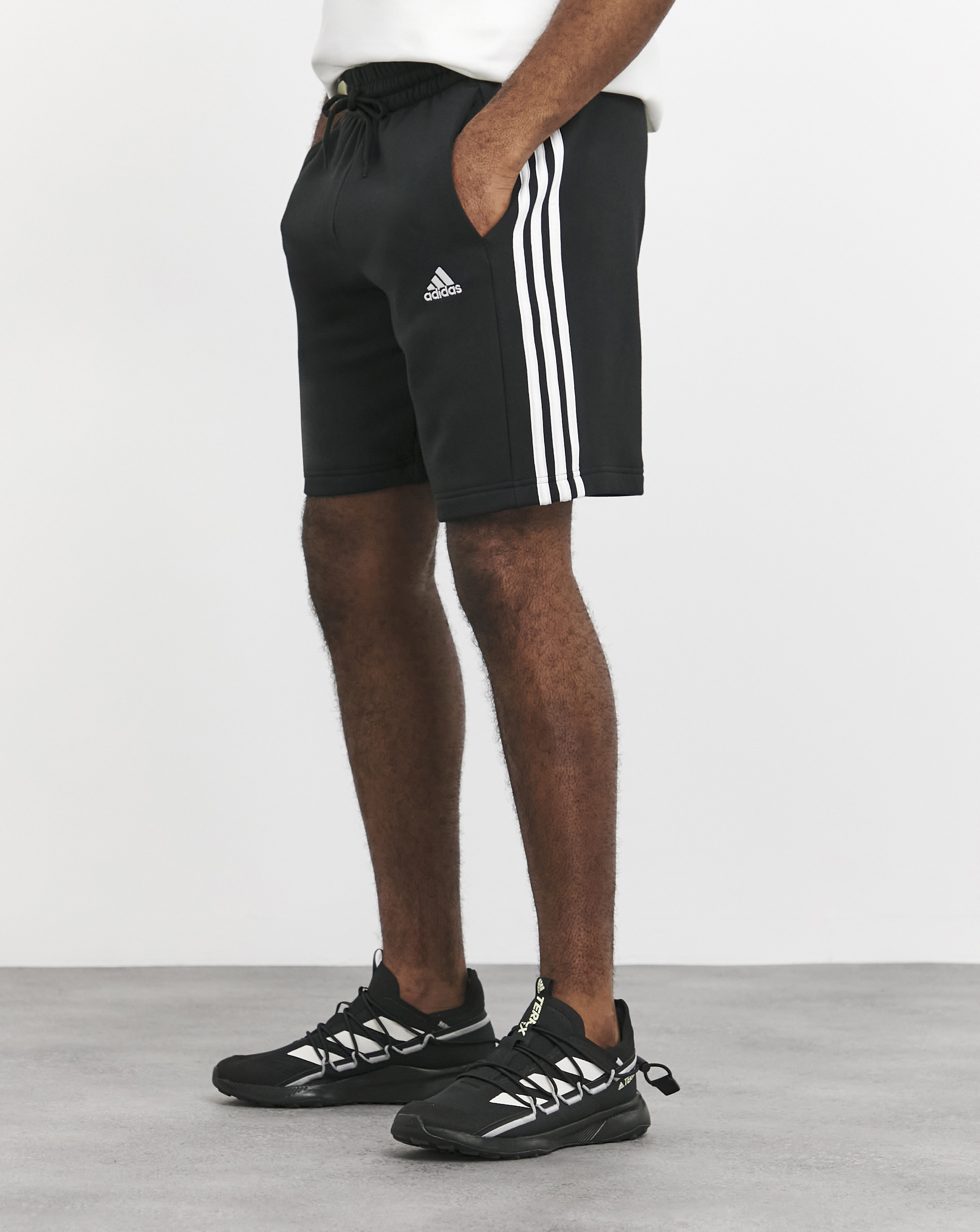 adidas 3-Stripes Fleece Short