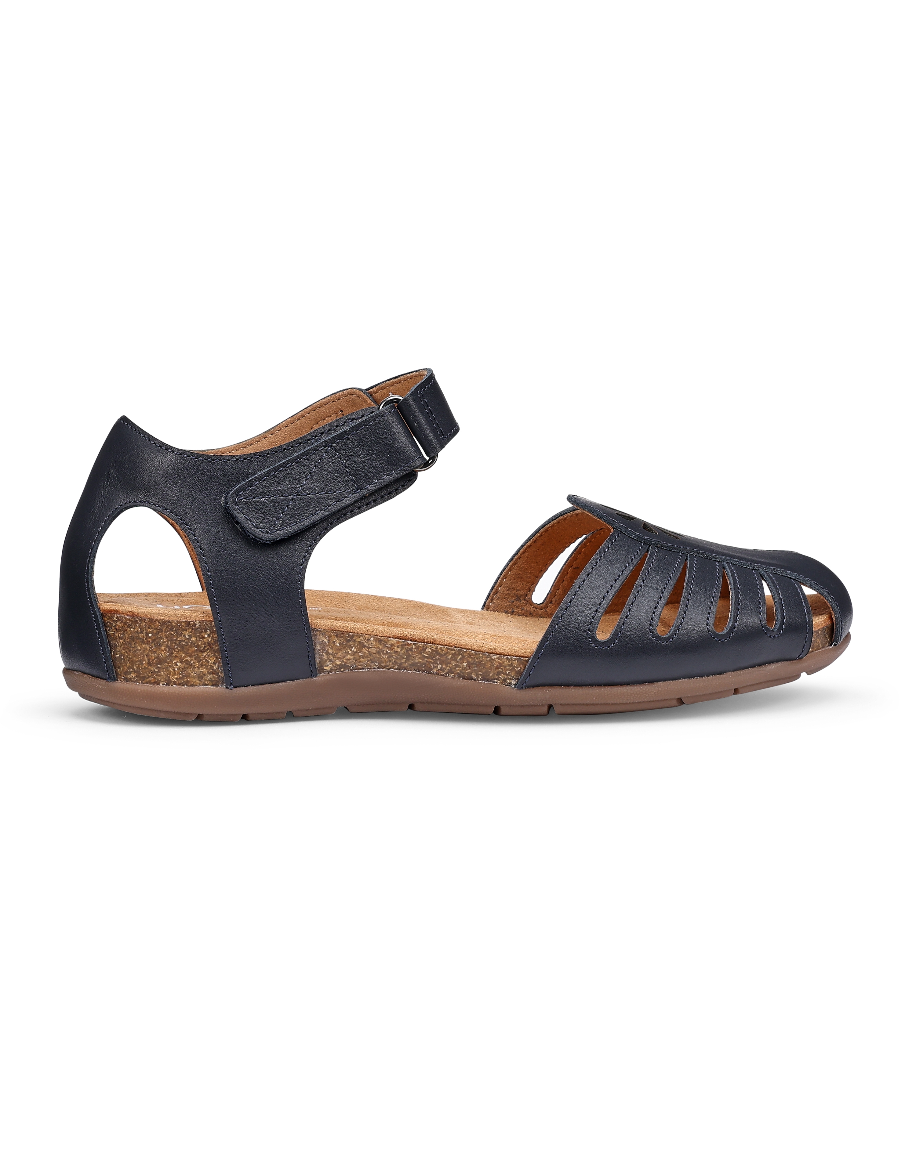 Hotter Women's Fisherman Sandals - Leather - Navy - Size 6