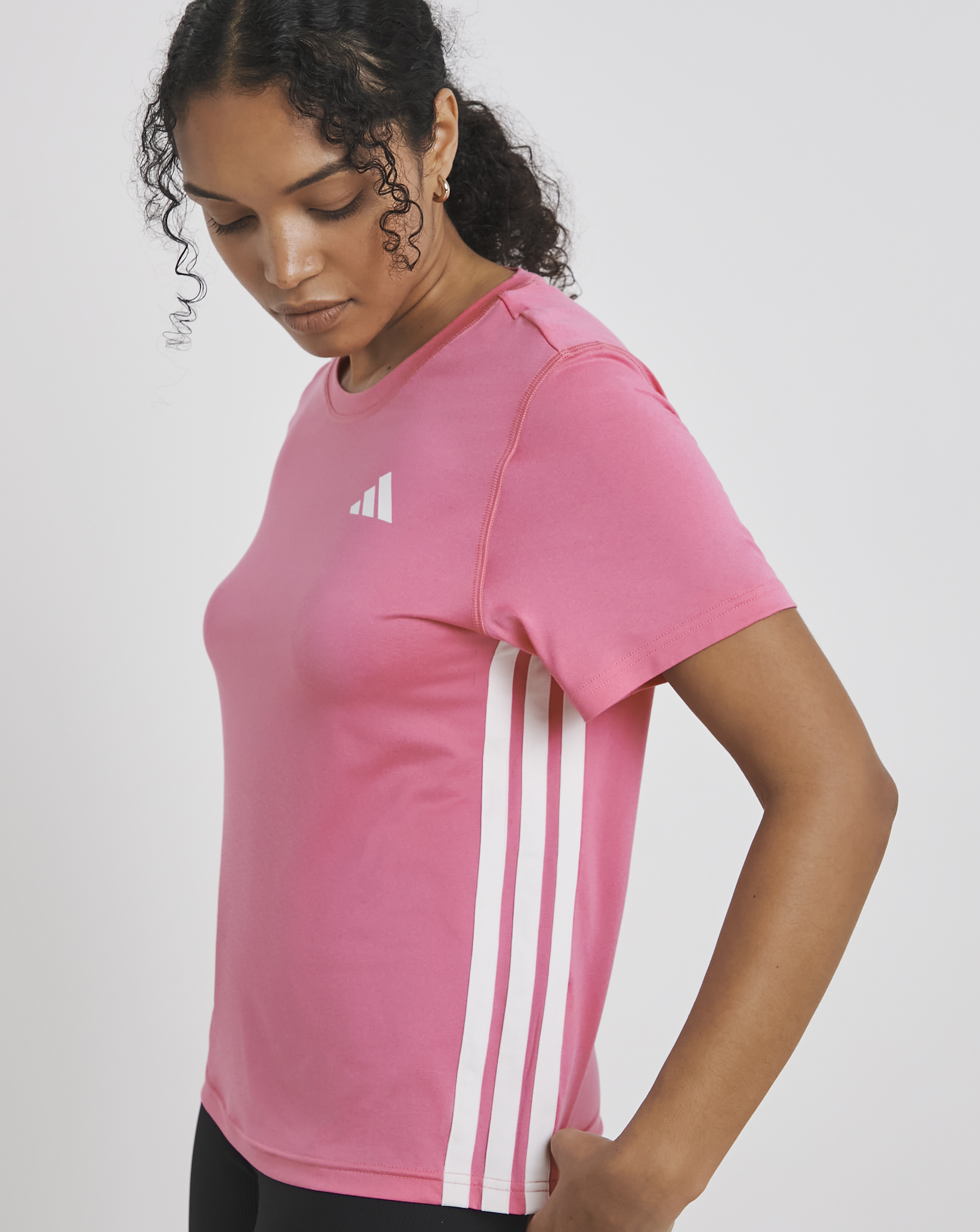 adidas 3 Stripes Workout T-Shirt