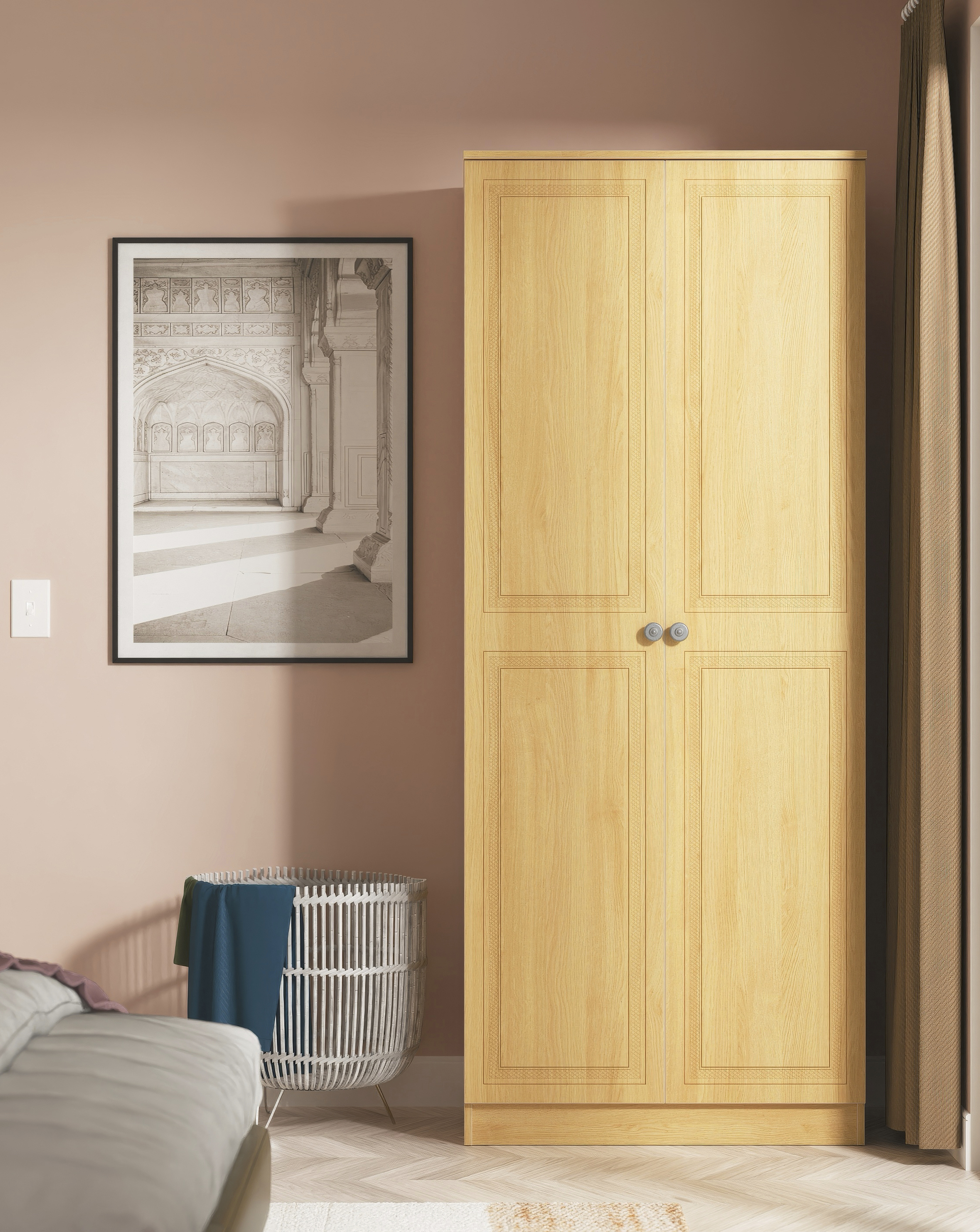 Richmond Ready Assembled 2 Door Wardrobe