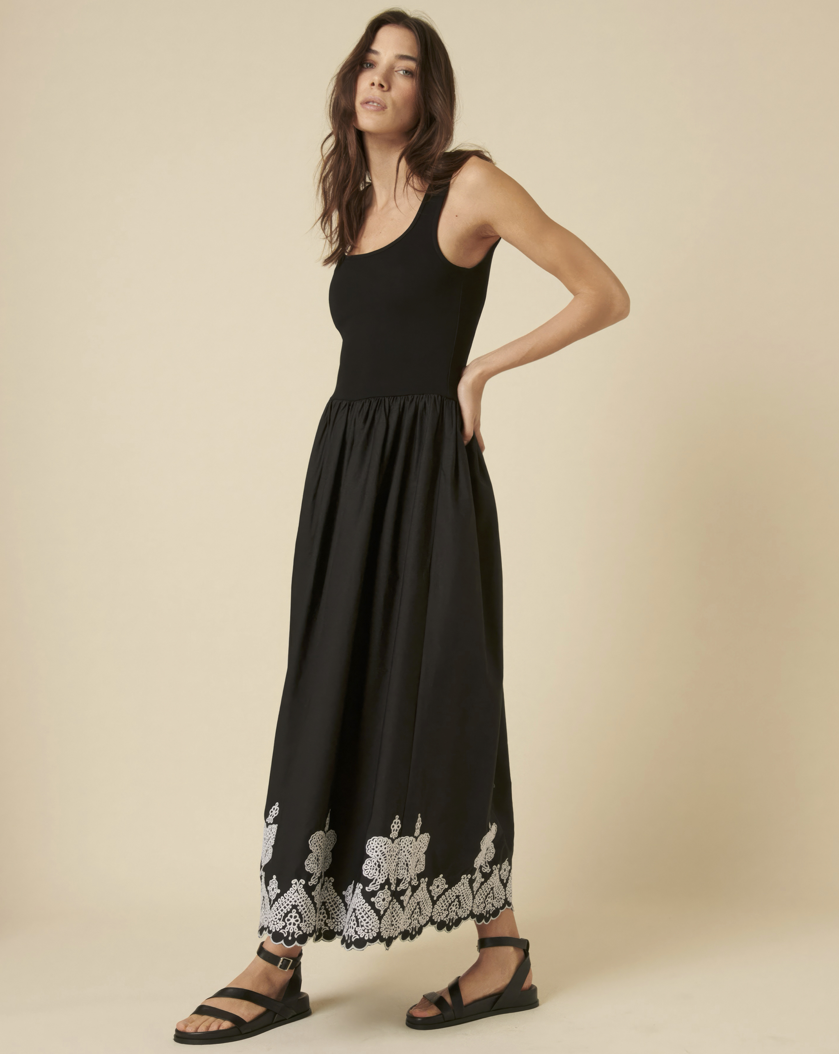 Nobody's Child Midi Dress
