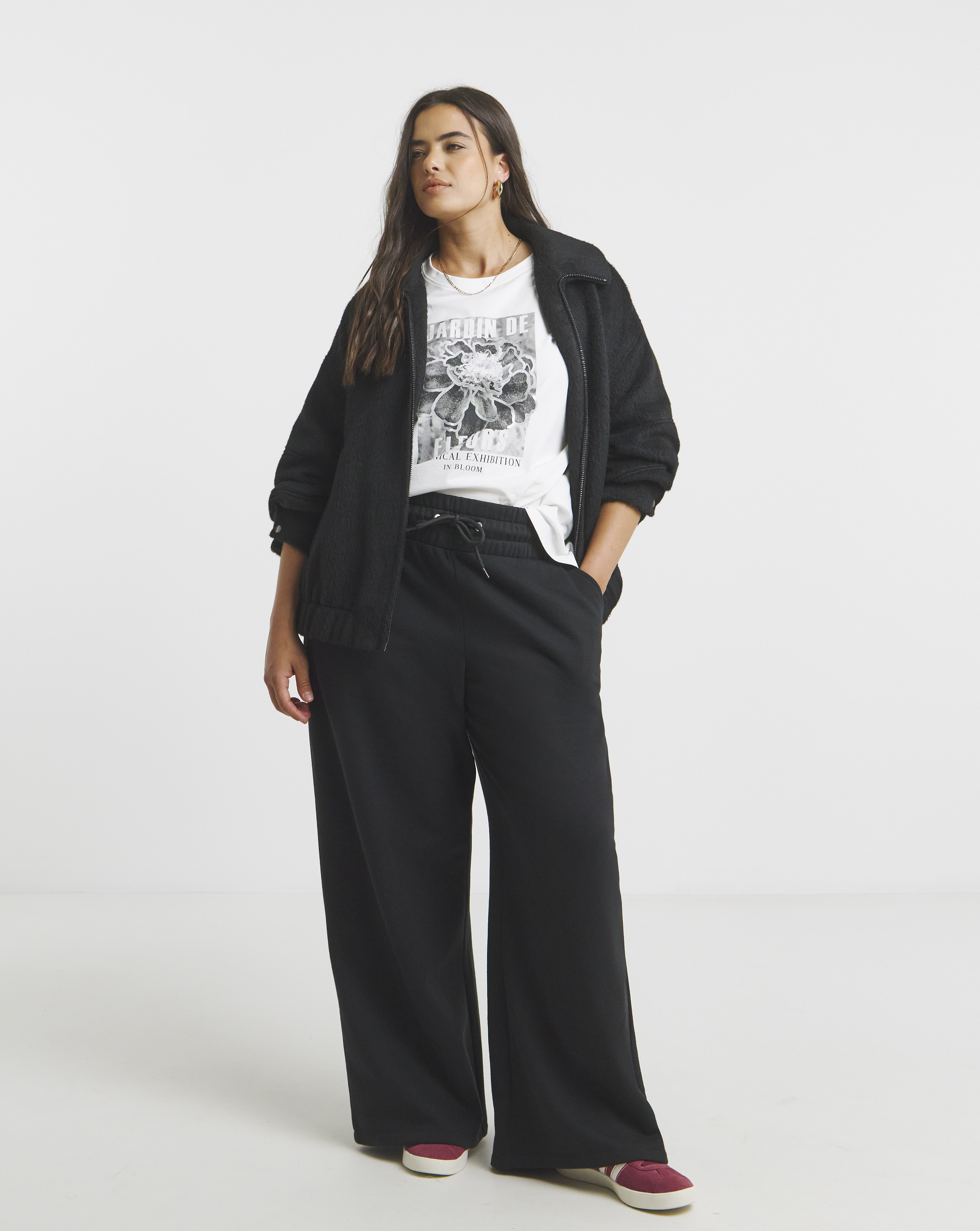 True Wide Leg Jogger
