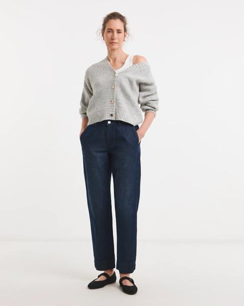 Elasticated Tapered Jean